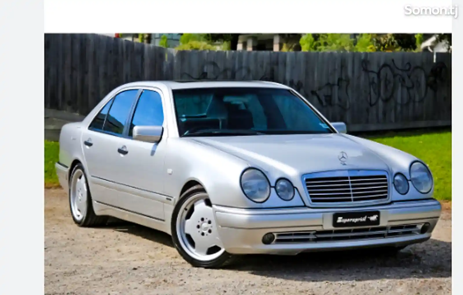 Коврик в багажник Mercedes-Benz E-class W210 1995-2002-3