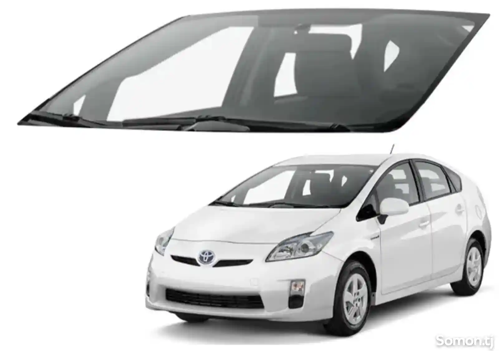 Лобовое стекло на Toyota Prius 2011