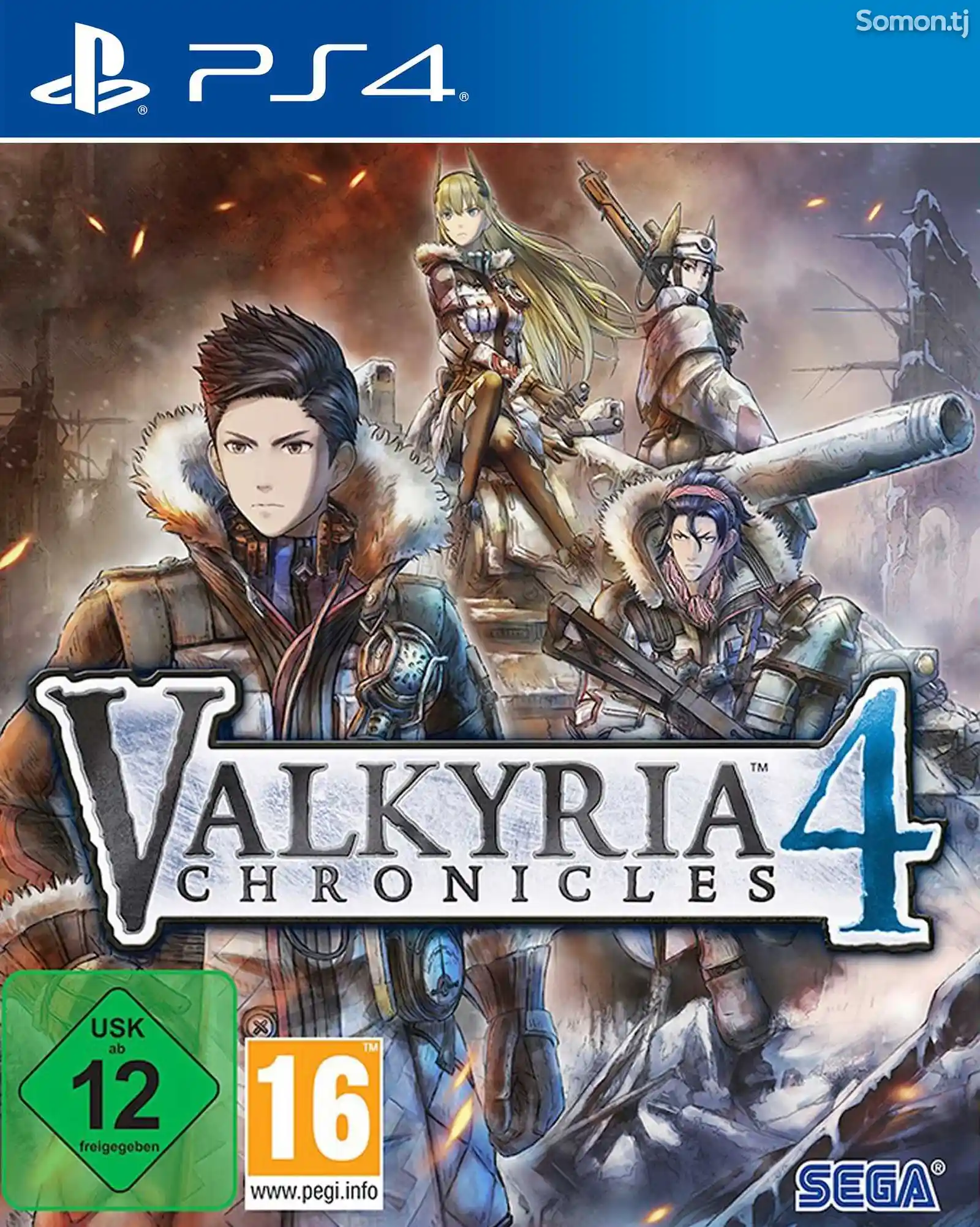 Игра Valkyria chronicles 4 для PS-4 / 5.05 / 6.72 / 7.02 / 7.55 / 9.00 /-1