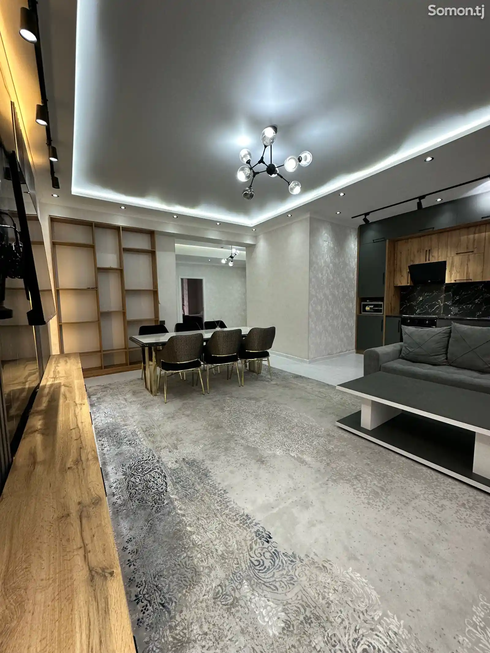 3-комн. квартира, 9 этаж, 126м², Гранд отель-1