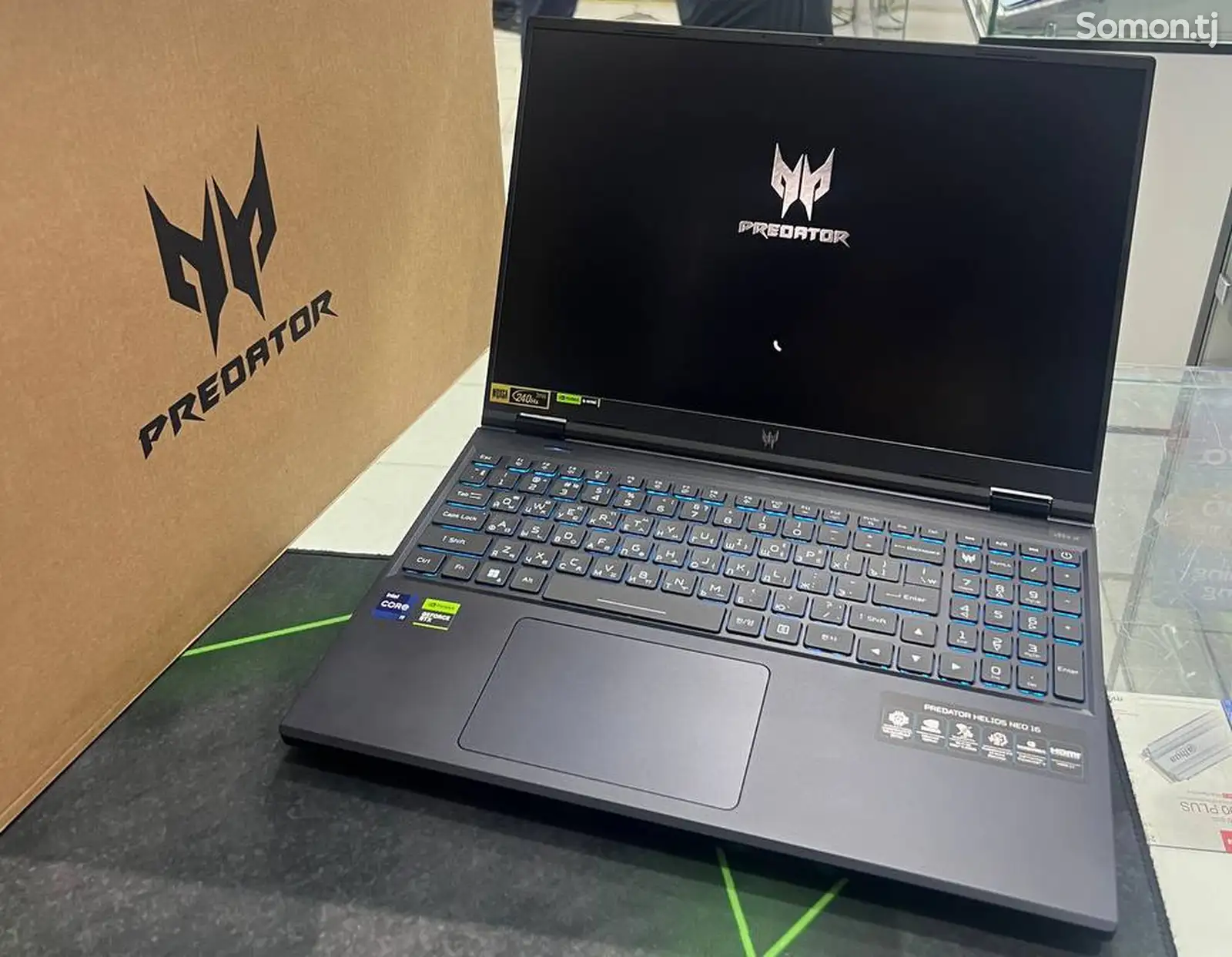 Ноутбук Aser predator Helios i9 14900HX RTX4060 Ram 32Gb SSD 512 M2-1