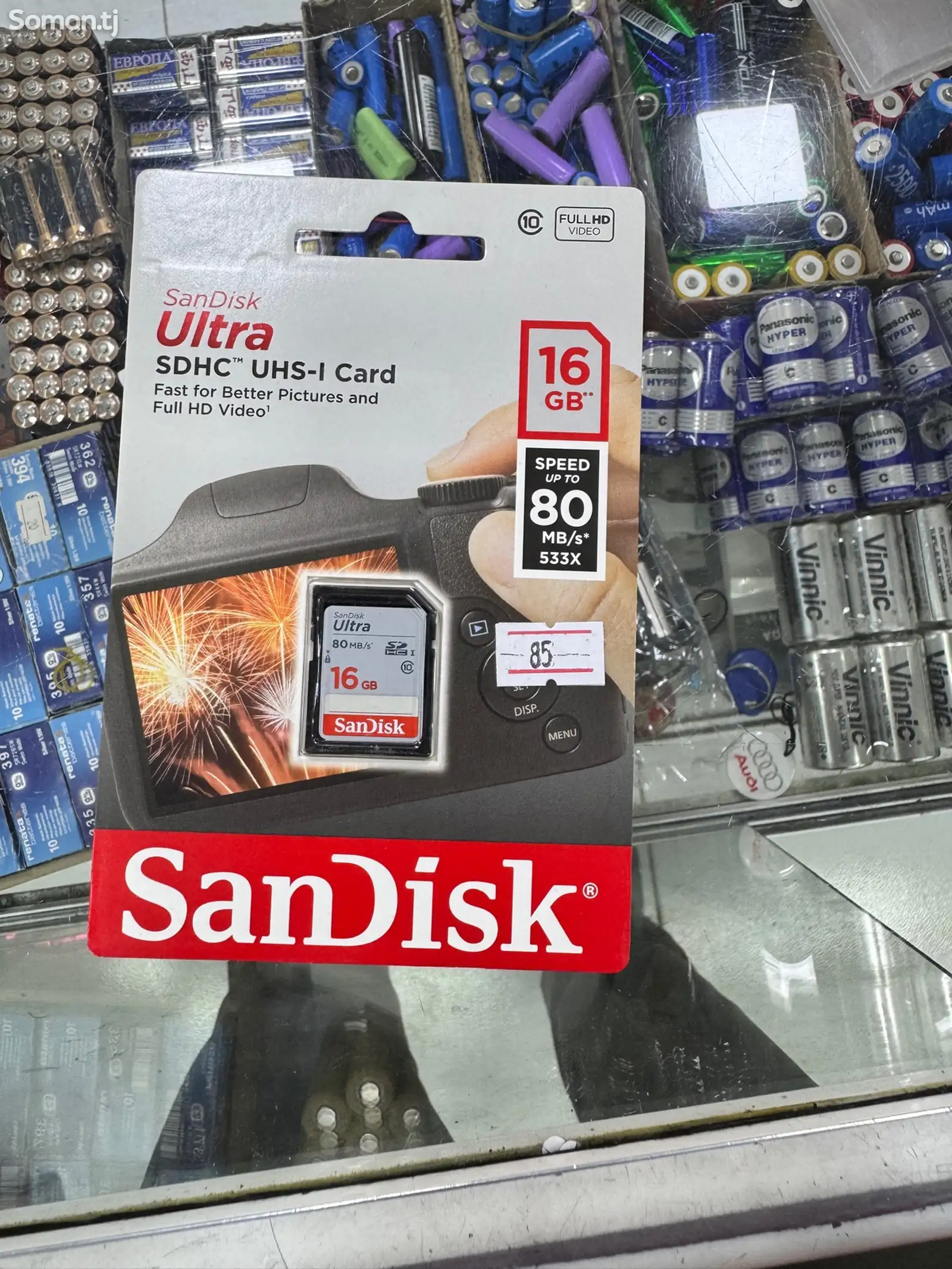 Флешкаи SanDisk Ultra microSDXC 16GB UHS-I Card-1