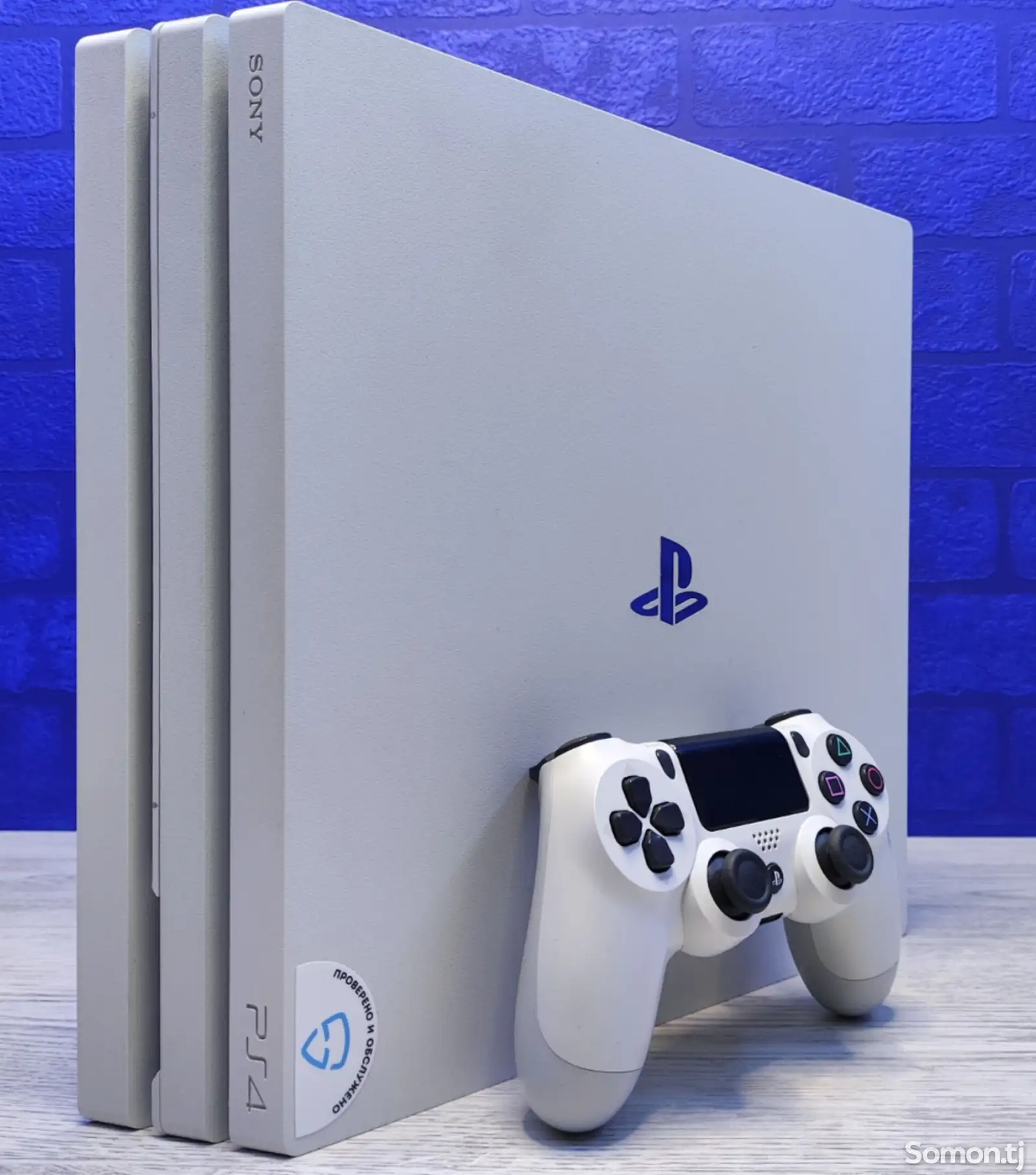 Игровая приставка Sony Play Station 4pro 1tb white-1