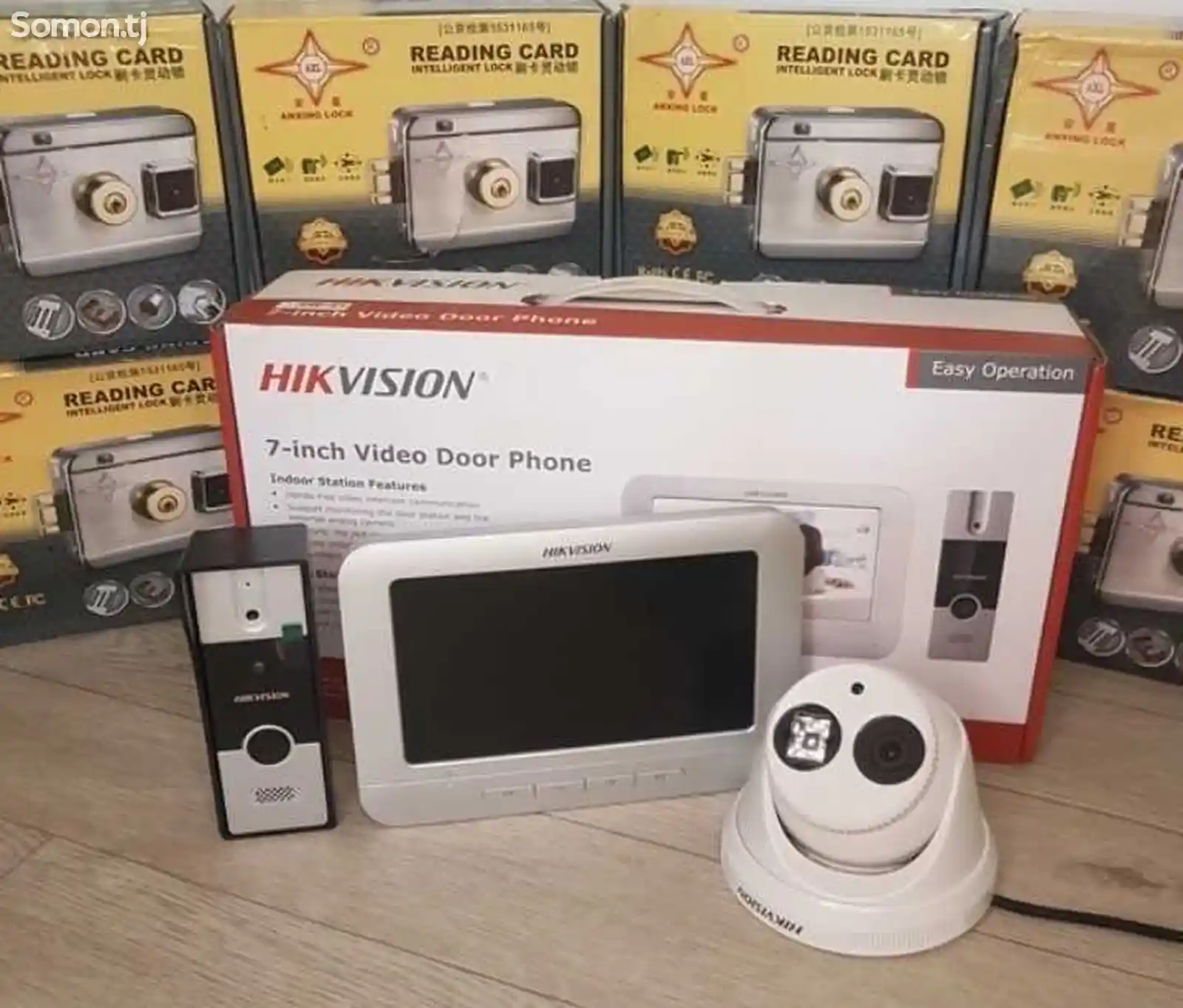 Услуги установки систем видеонаблюдения и домофон-5