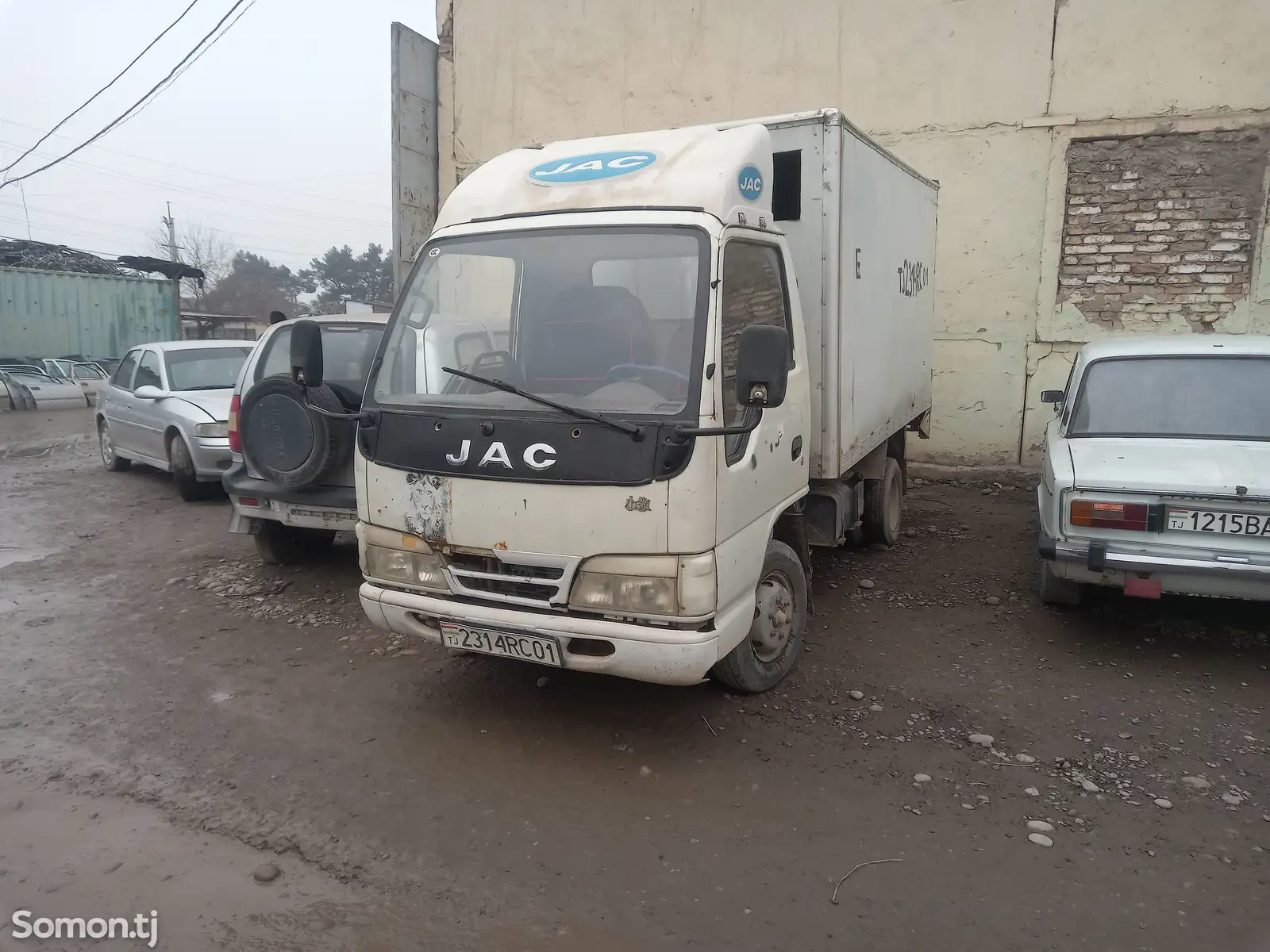 Бортовой автомобиль Jac, 2008-1