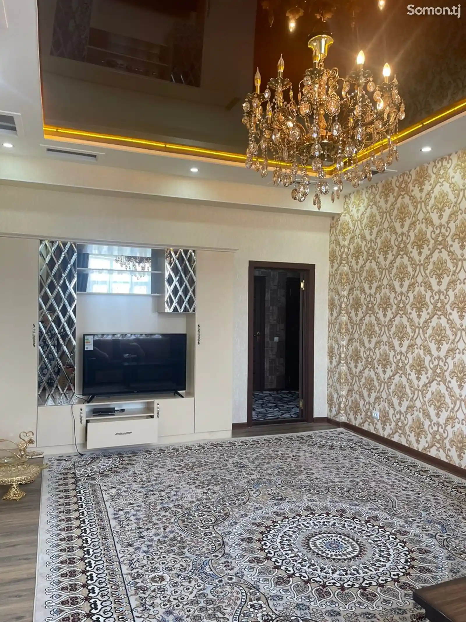 2-комн. квартира, 6 этаж, 90м², Исмоили Сомони-1