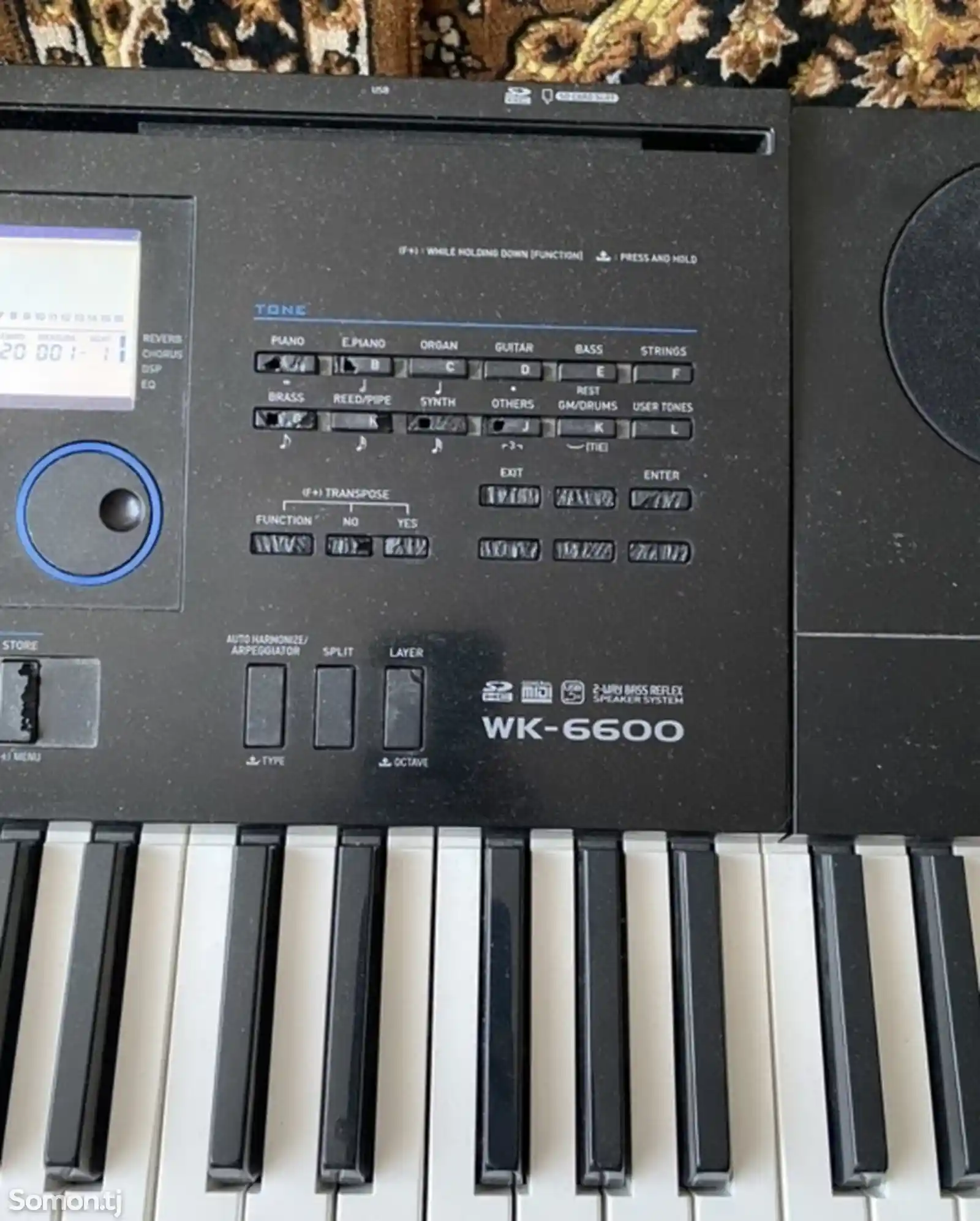 Синтезатор Casio wk 6600-5