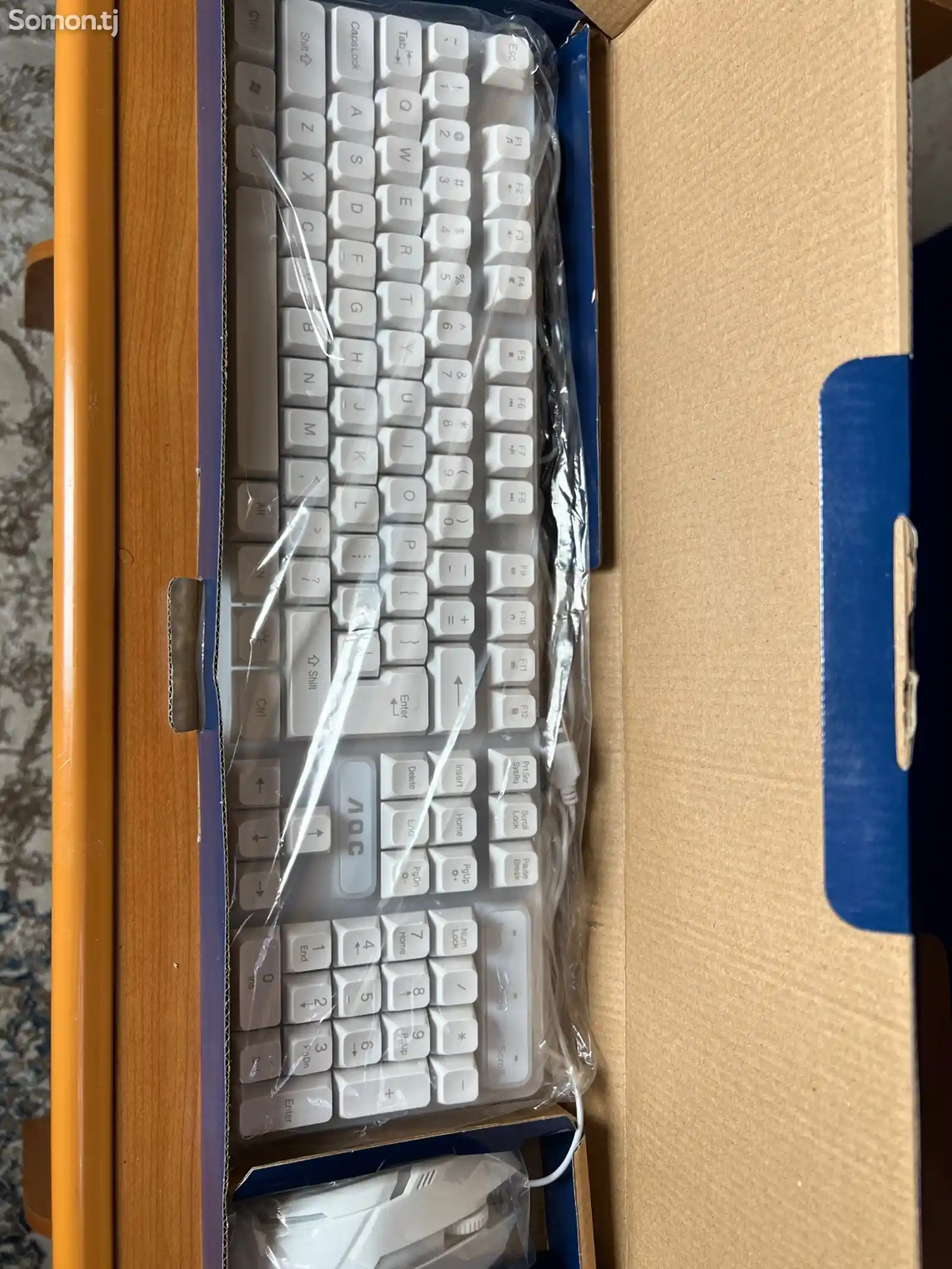 Новая клавиатура и мышка AOC KM-100-2
