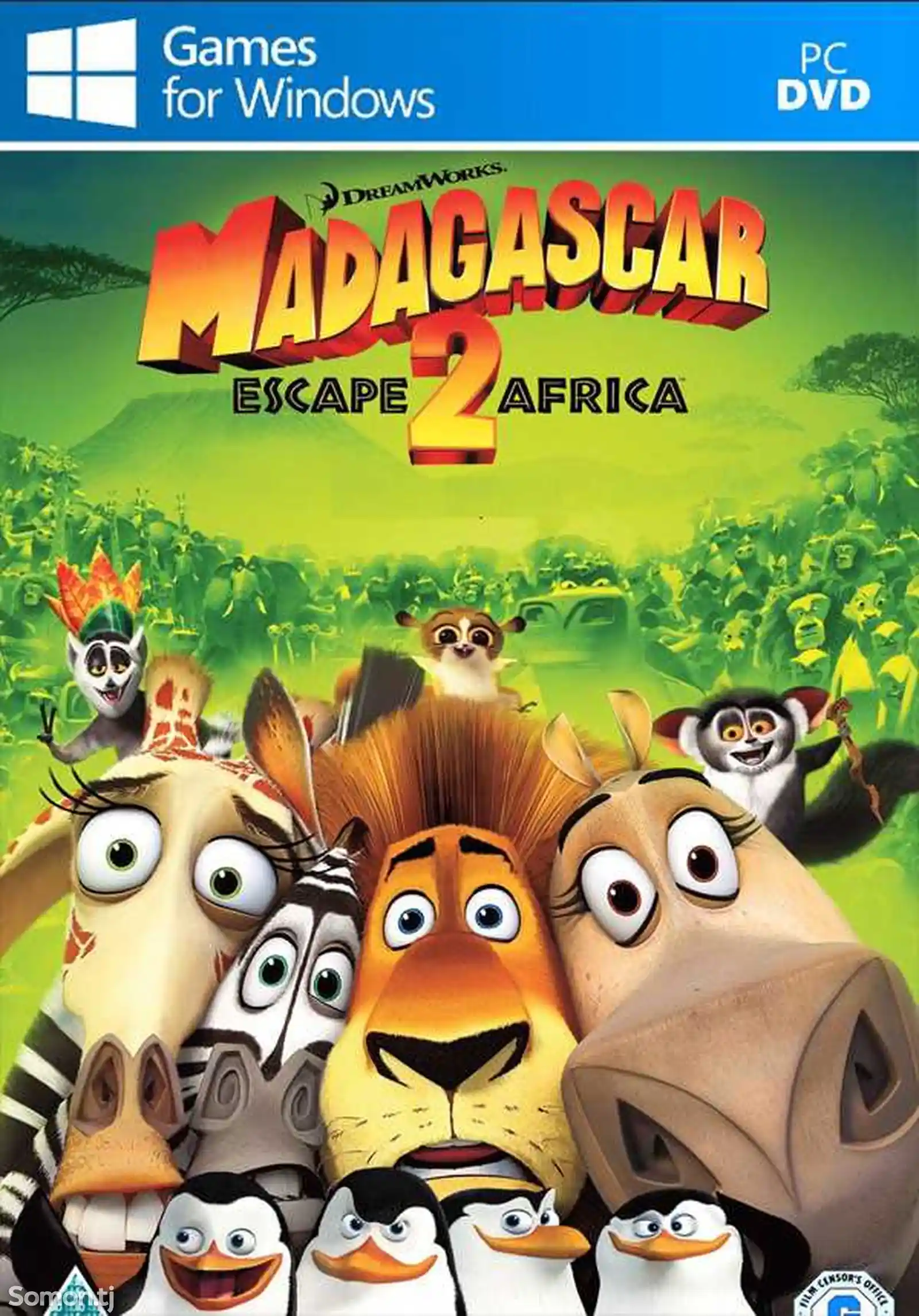 Игра Madagascar escape 2 Africa для компьютера-пк-pc-1