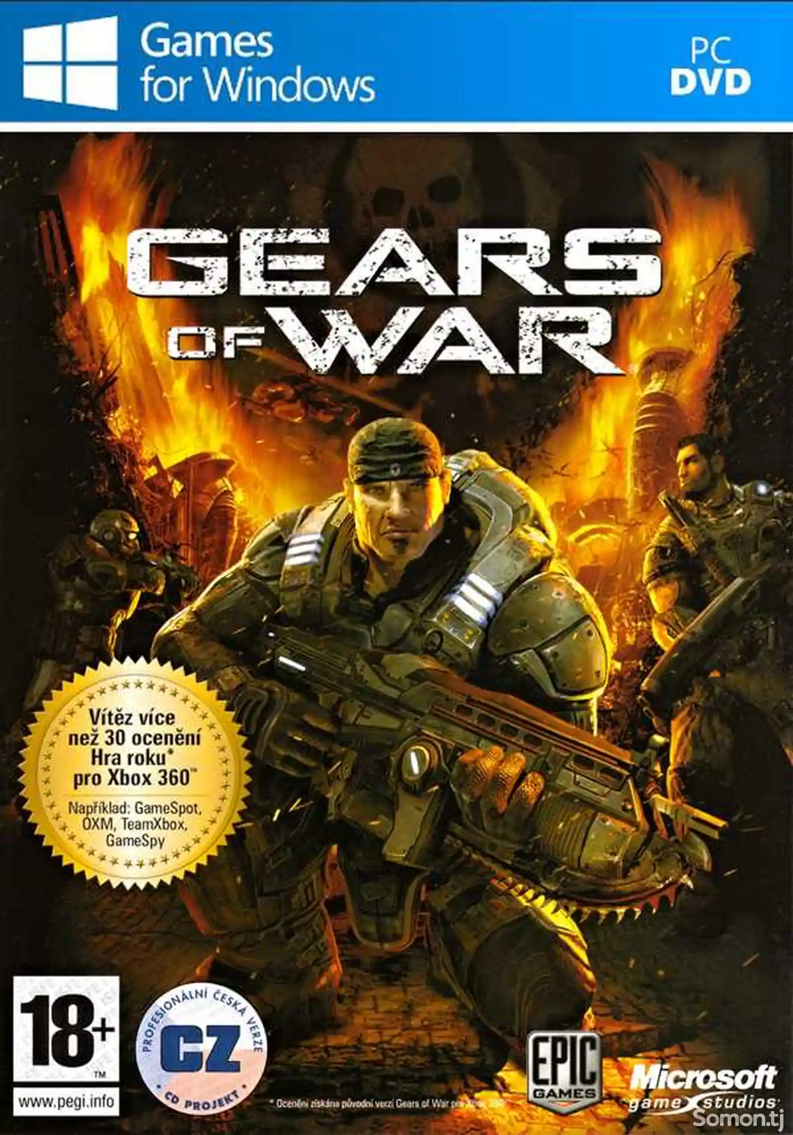 Игра Gears of War для компьютера-пк-pc-1