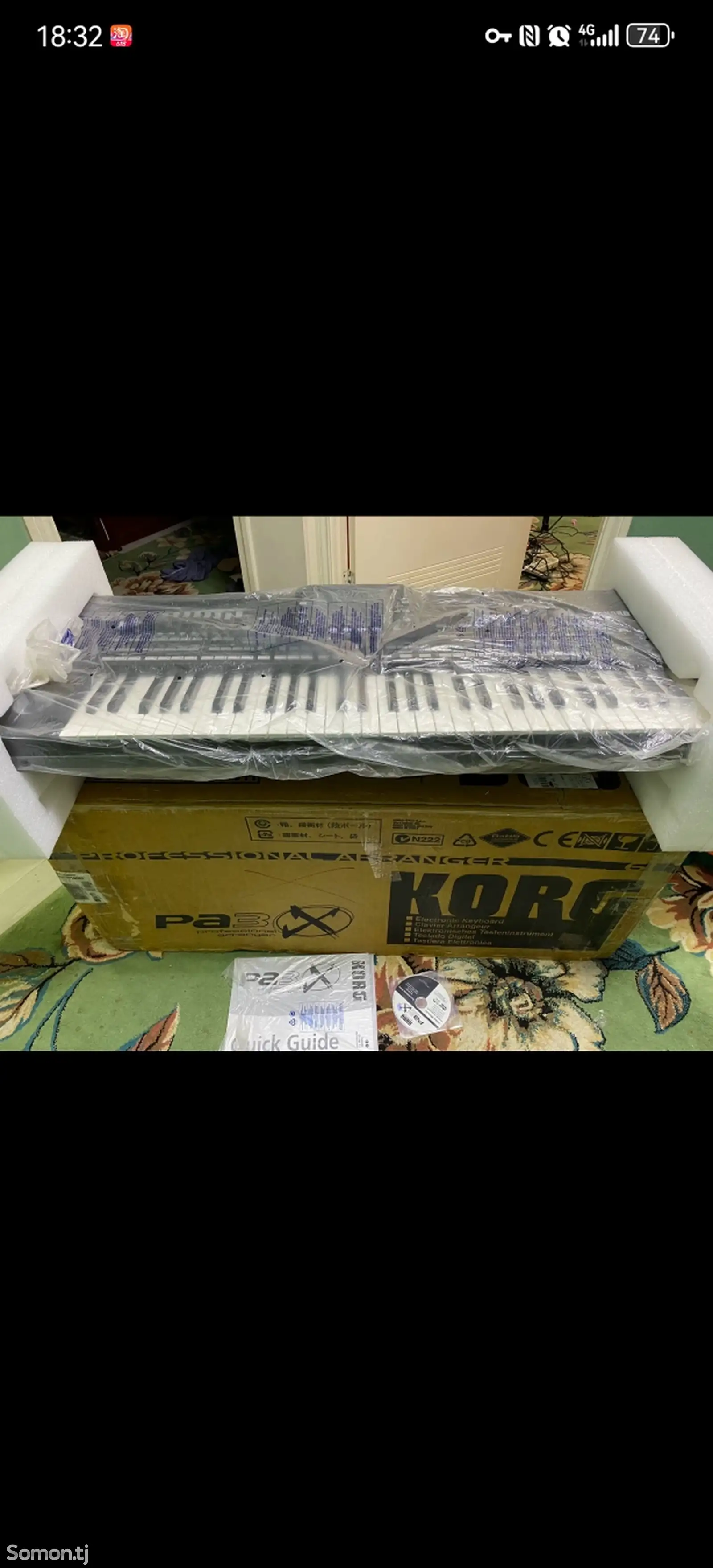 Синтезатор korg pa3x 61на заказ