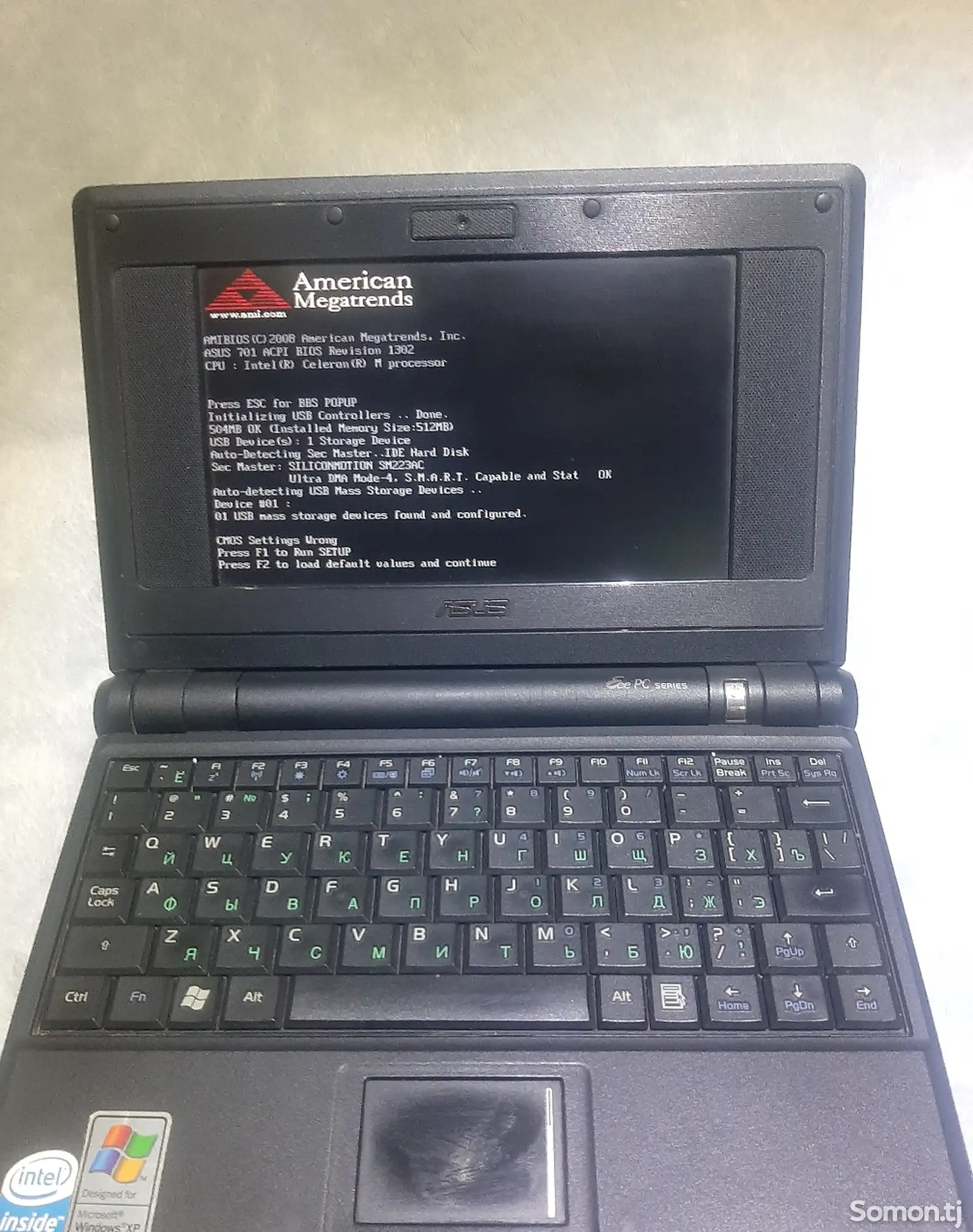 Нетбук Asus-1