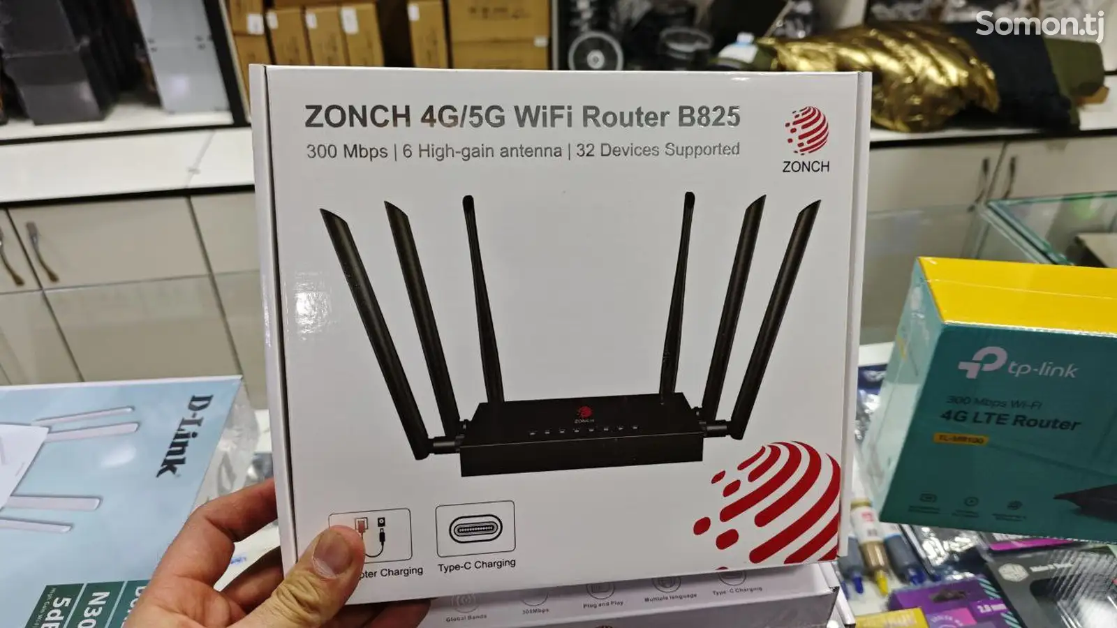 Zonch 4G/5G мобильный WiFi роутер B825