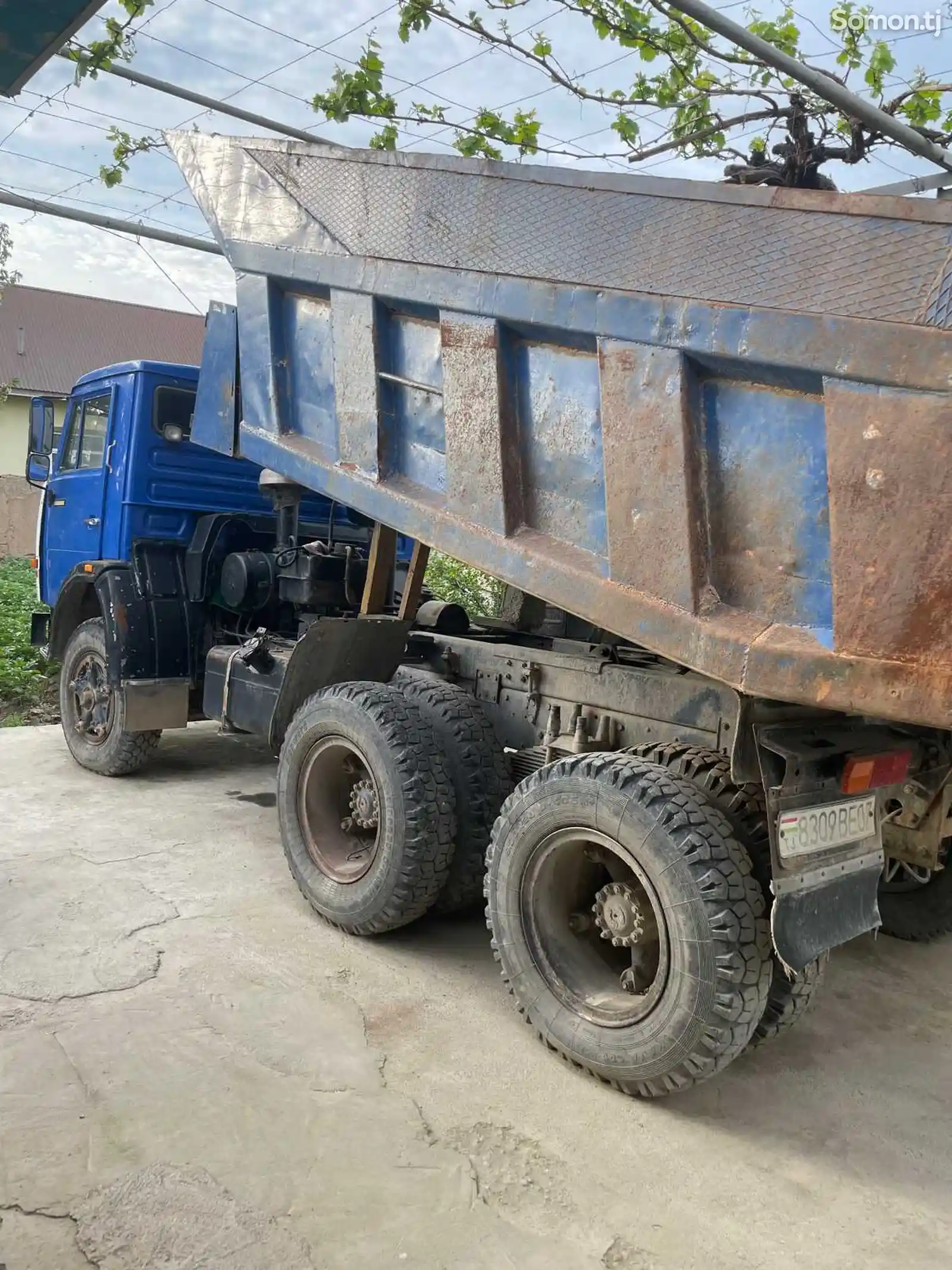 Бортовой грузовик Камаз, 1991-3
