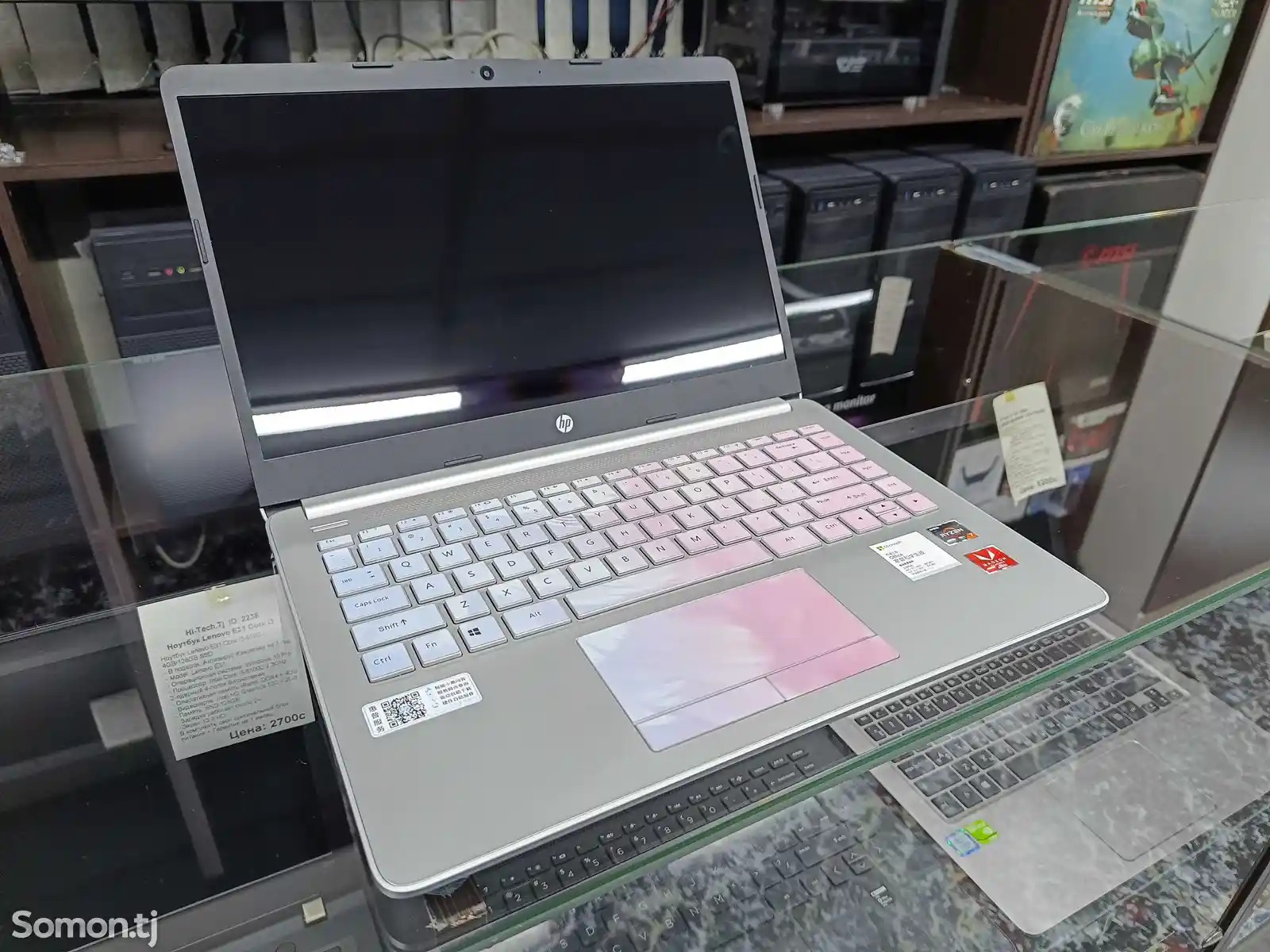 Ноутбук HP Laptop 14 Ryzen 7 3700U /8GB/512GB SSD-1