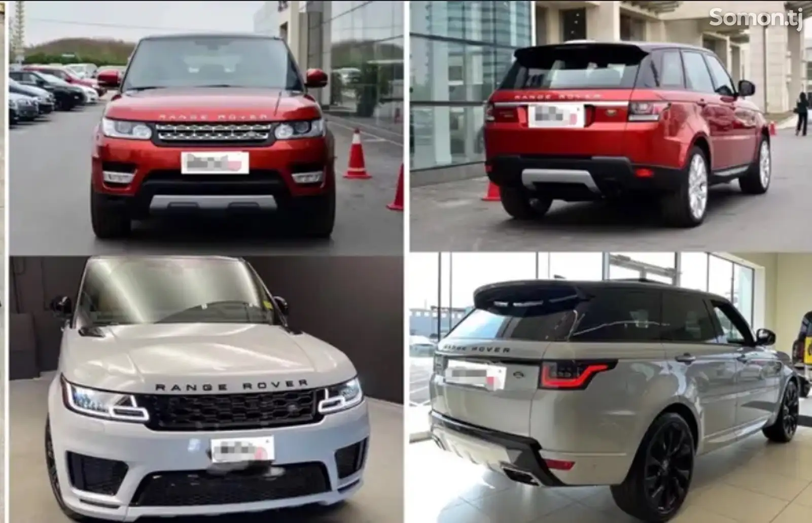 Обвес от Range Rover Sport SVR 2014-2020-2