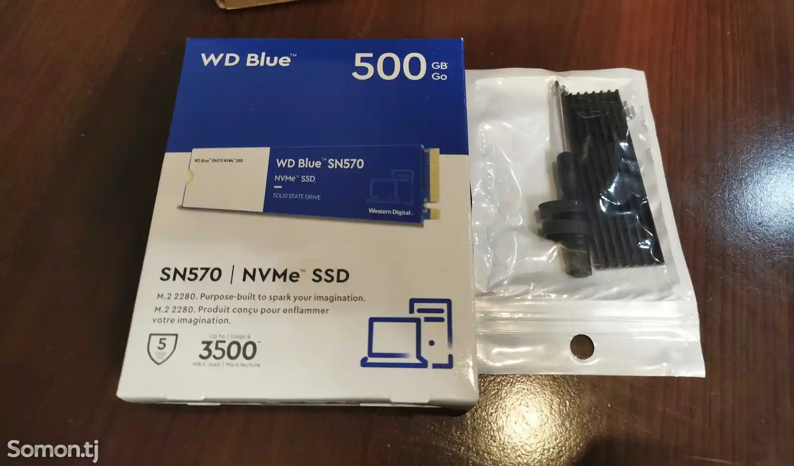 SSD-накопитель WD Blue SN570 500GB-1
