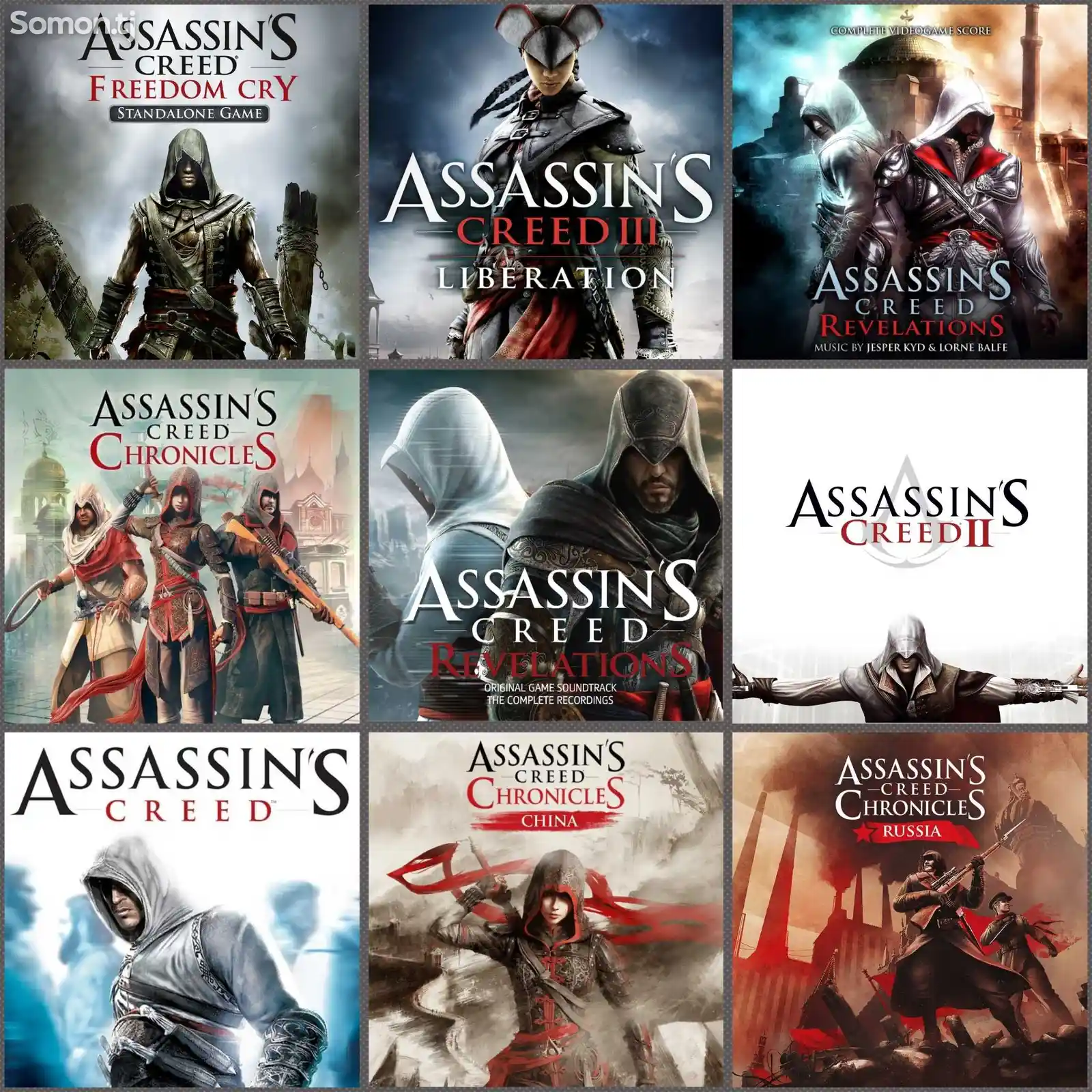 Антология Assassin's Creed Часть 2 первые серии игры-1