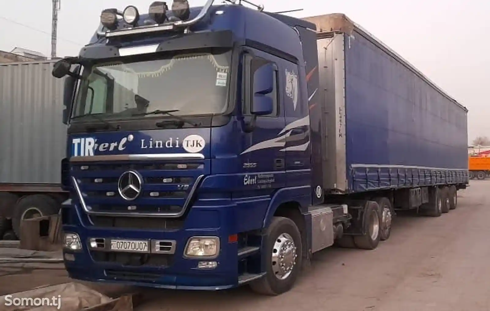 Седельный тягач-Mercedes Benz, Actros 2555 V8, Retarder-4