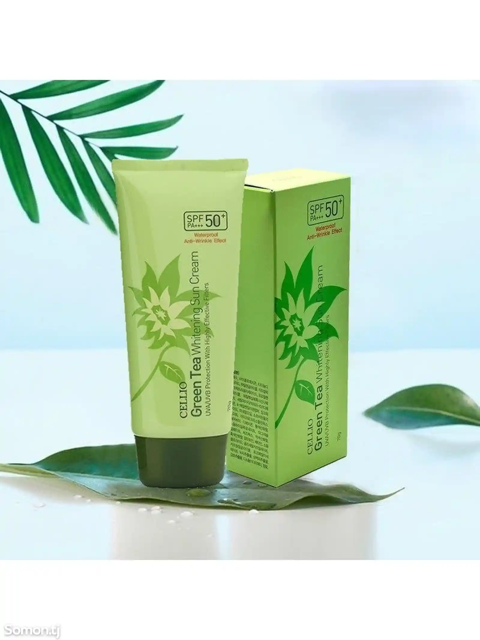 Green Tea Whitening Sun Крем солнцезащитный