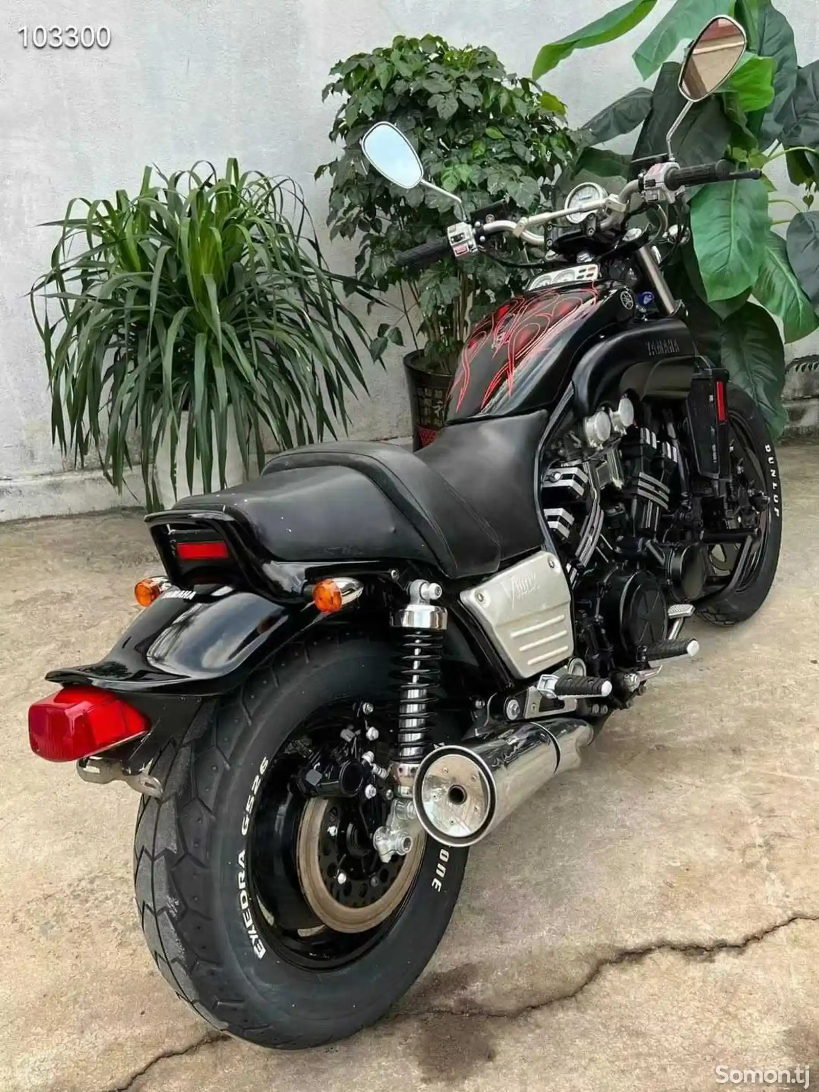 Мотоцикл Yamaha Vmax-1200cc на заказ-5