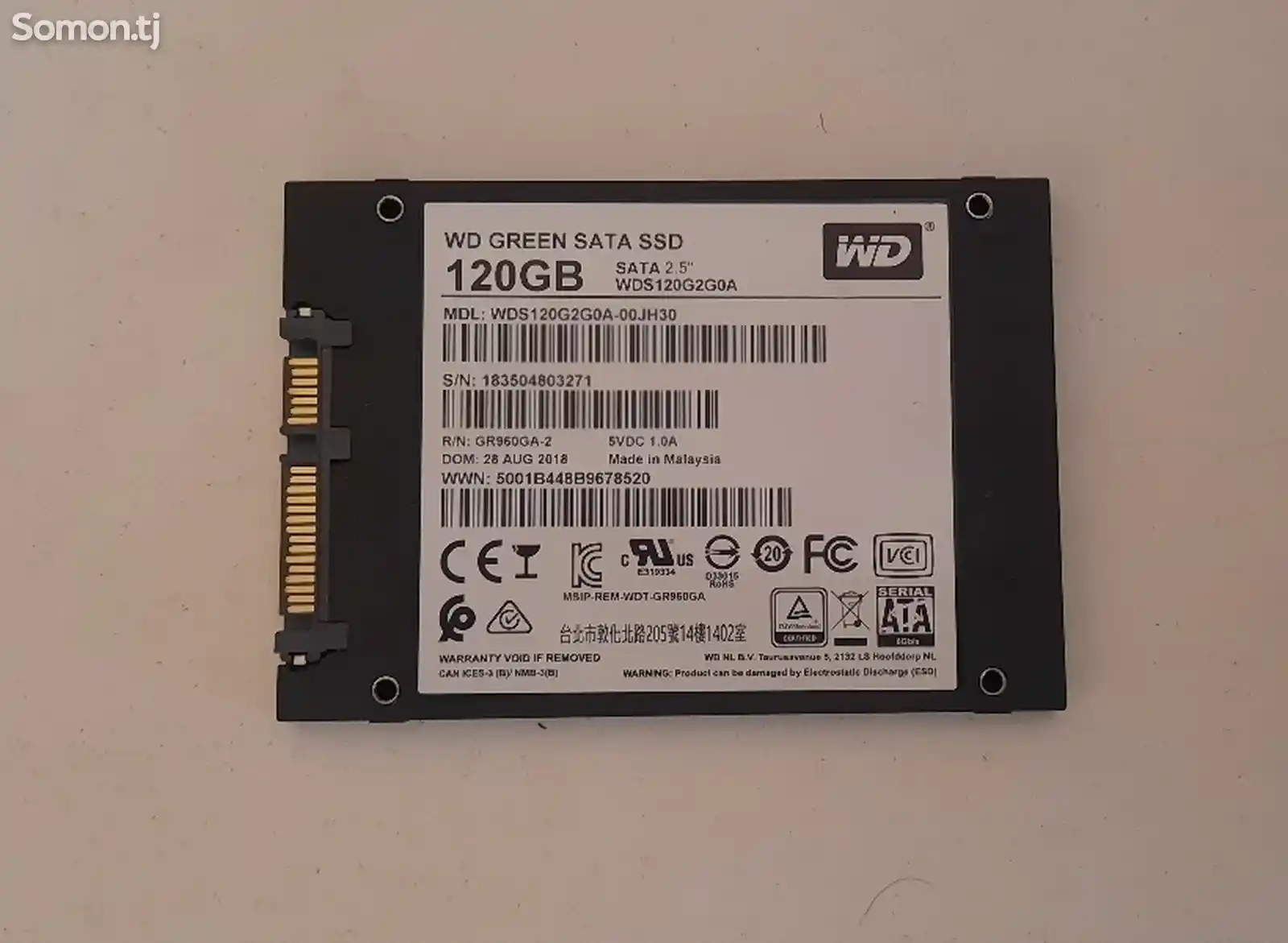 SSD накопитель Wd 120Gb-3