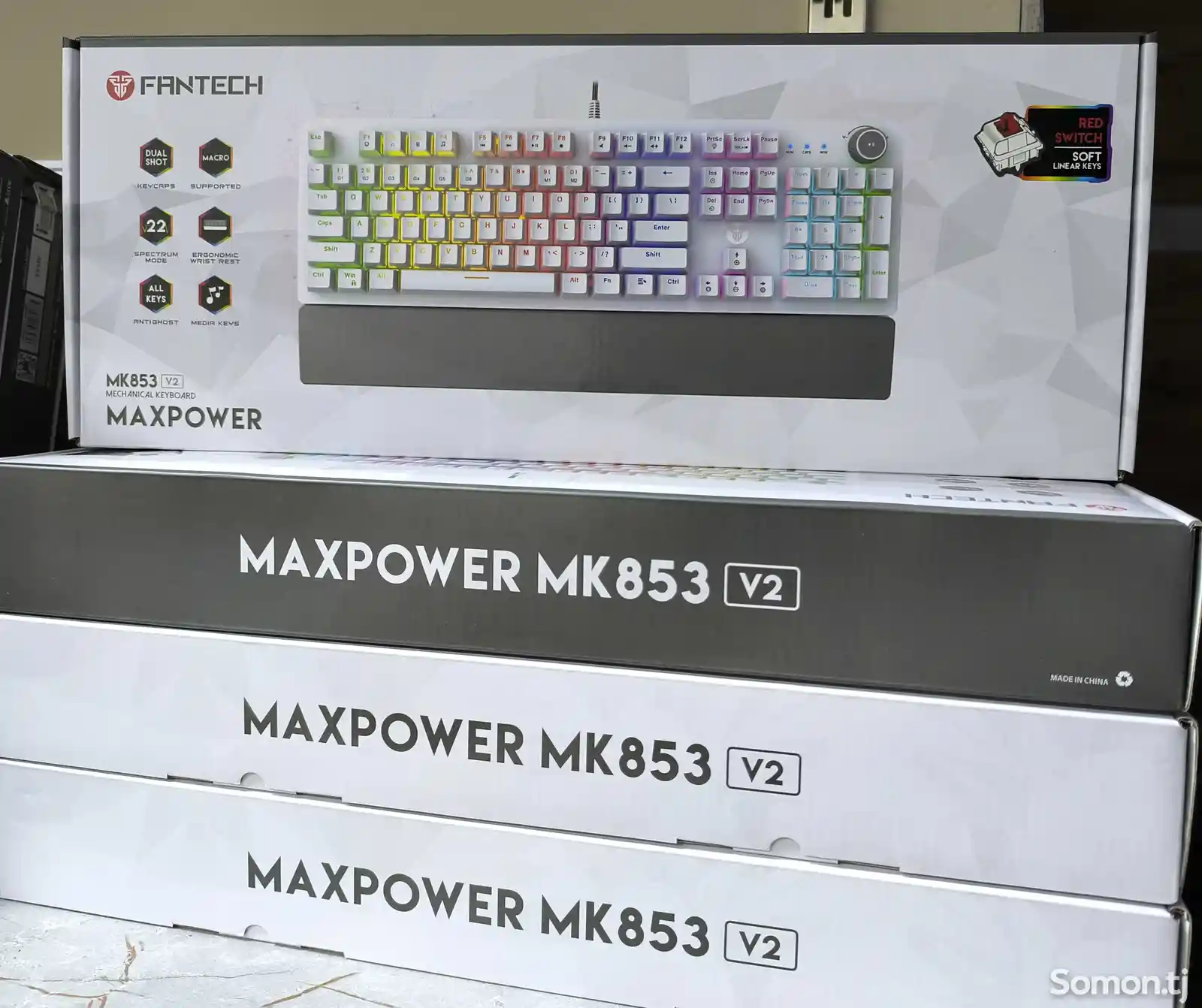 Клавиатура USB Fantech Maxpower MK853 V2-1