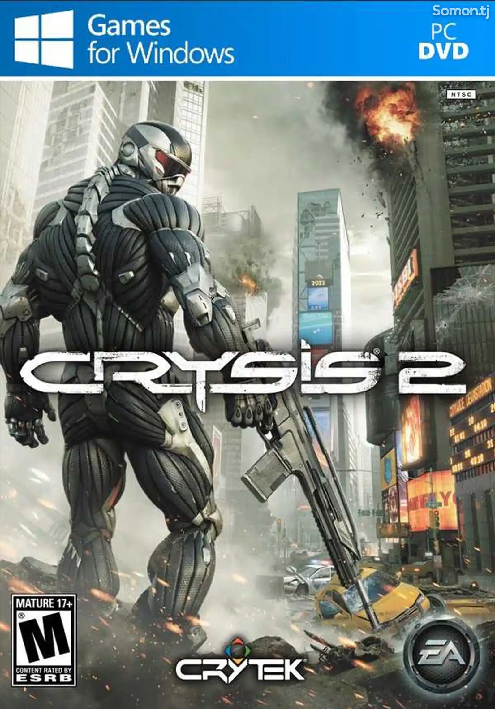 Игра Crysis 2 для компьютера-пк-pc-1