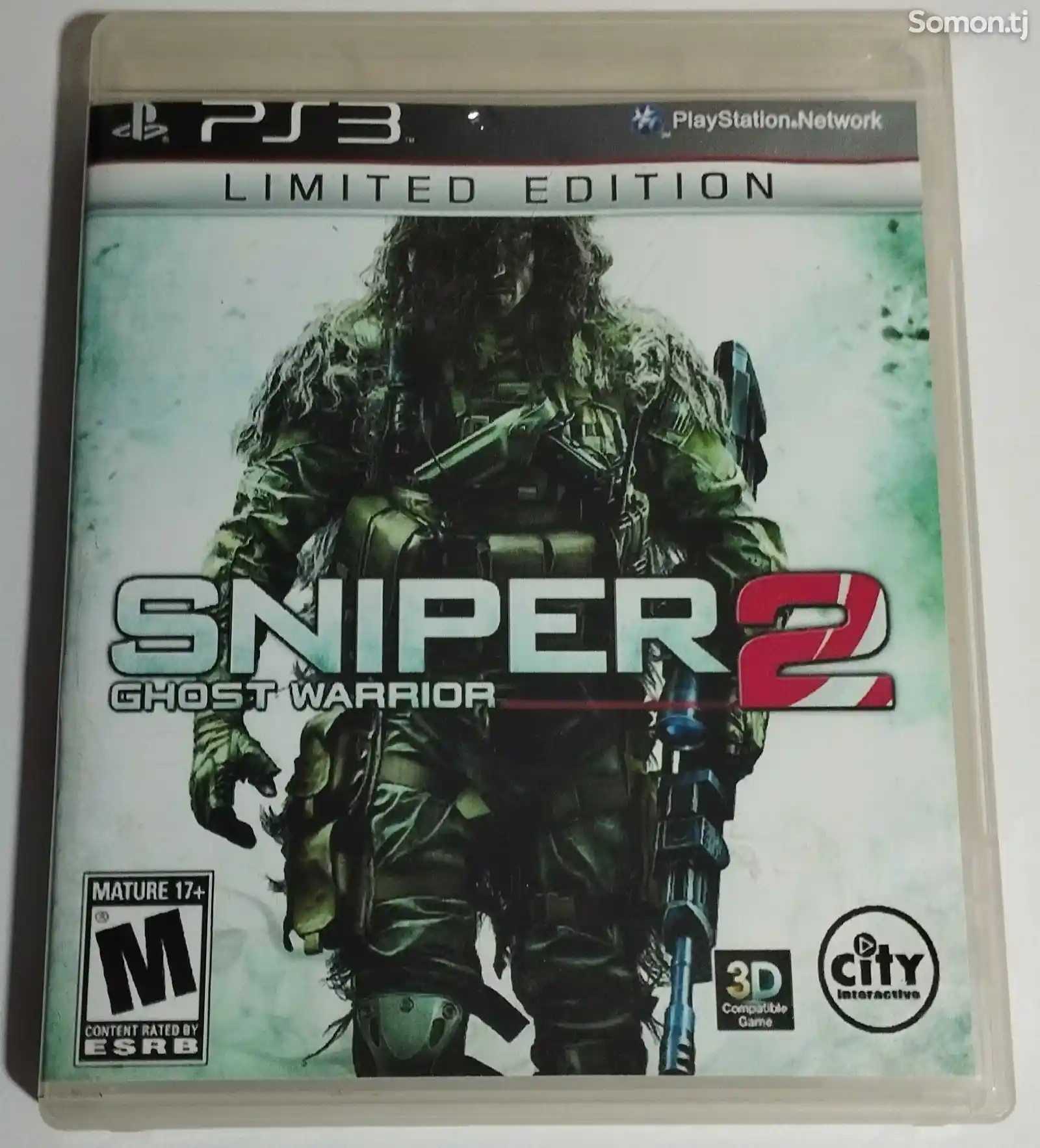 Игра Sniper Ghost Warrior 2 для ps3