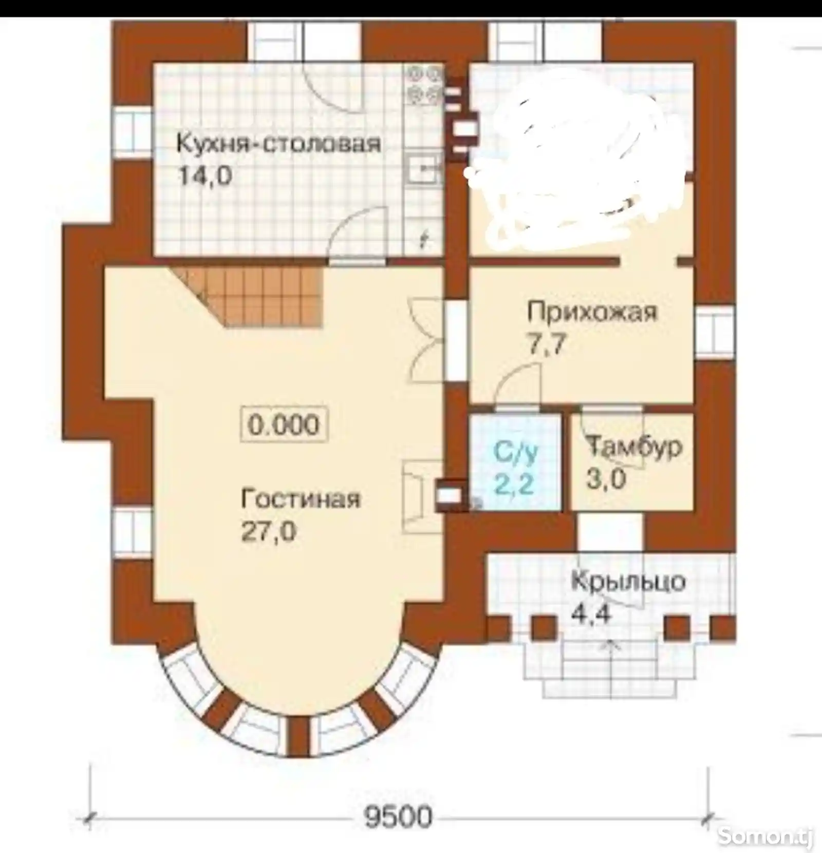 2 этажн. 5-комн. дом, 7 соток, ЖБИ-2