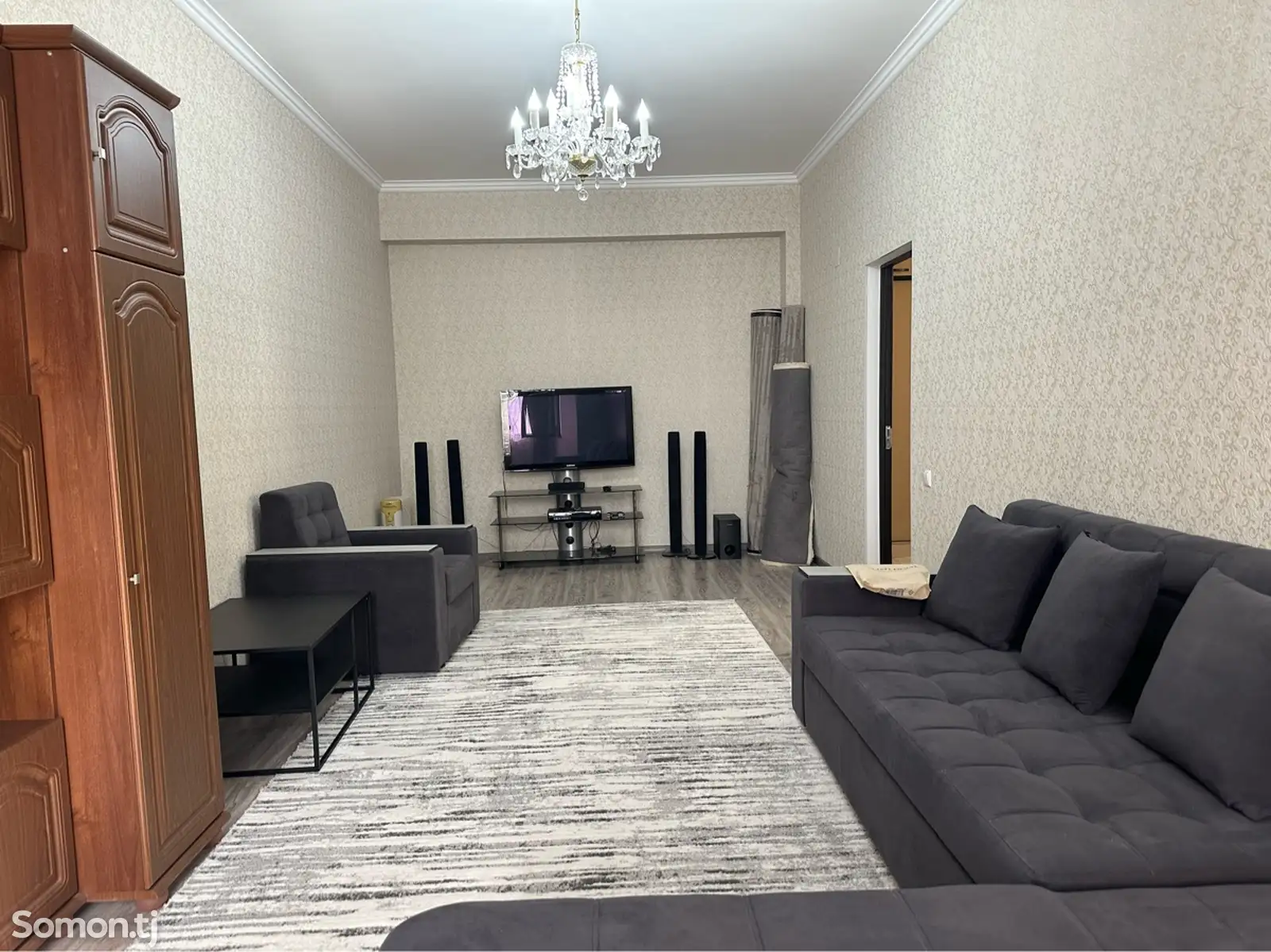 2-комн. квартира, 5 этаж, 93м², Шохмансур-1