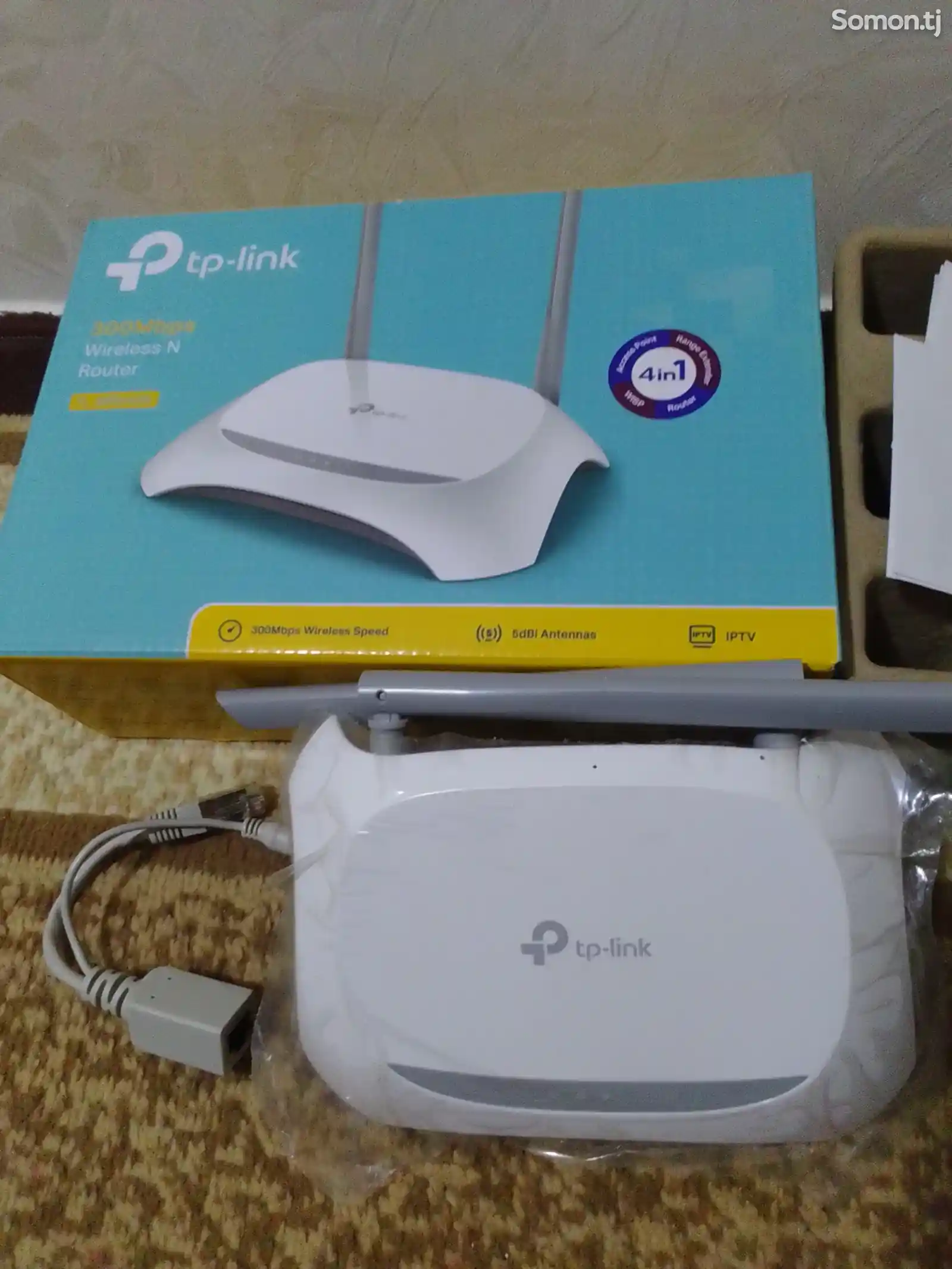 Роутер Tp link с Tez net-1