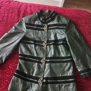 Кожаный пиджак