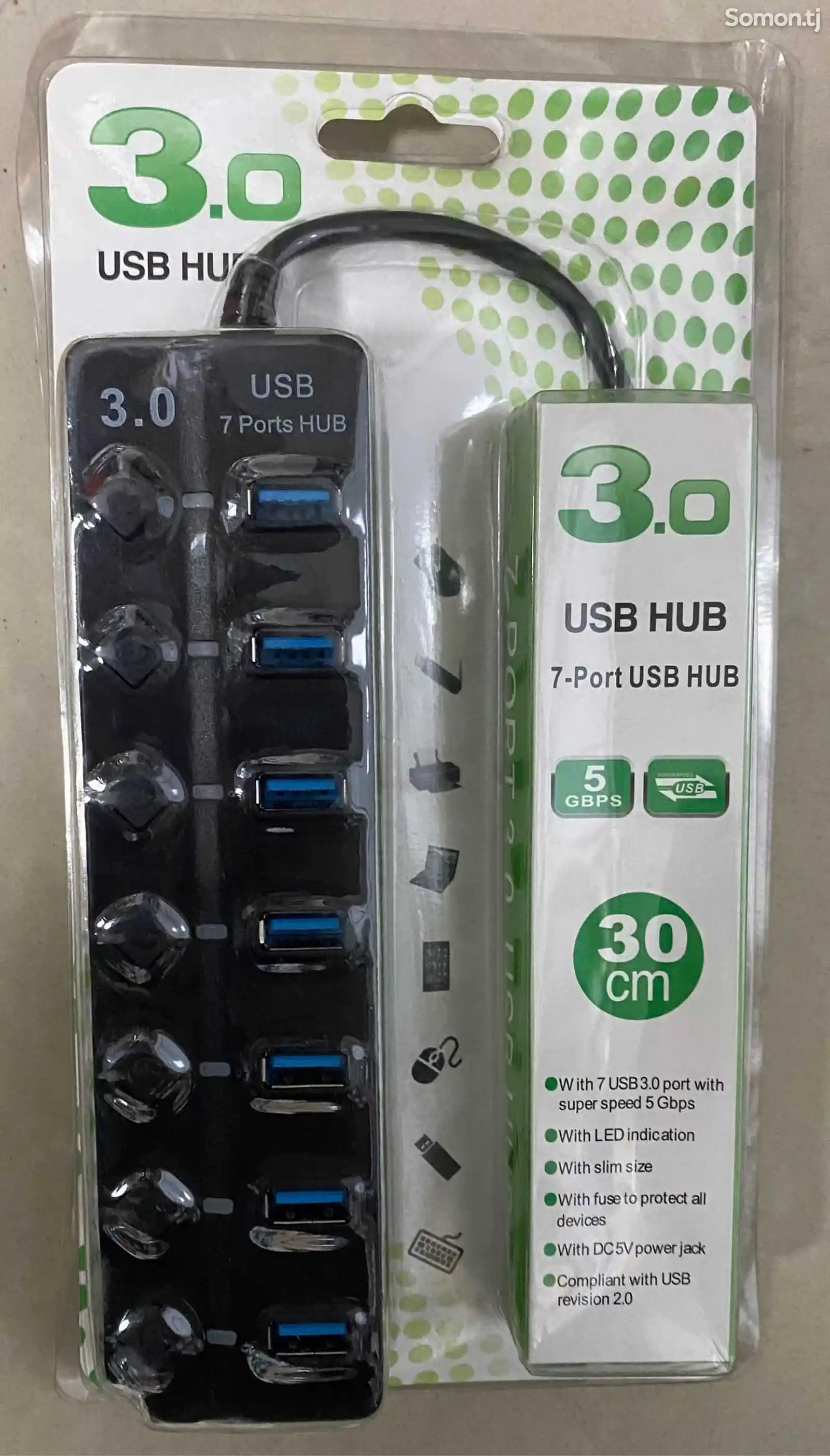 Порт USB3.0 -Hub-2