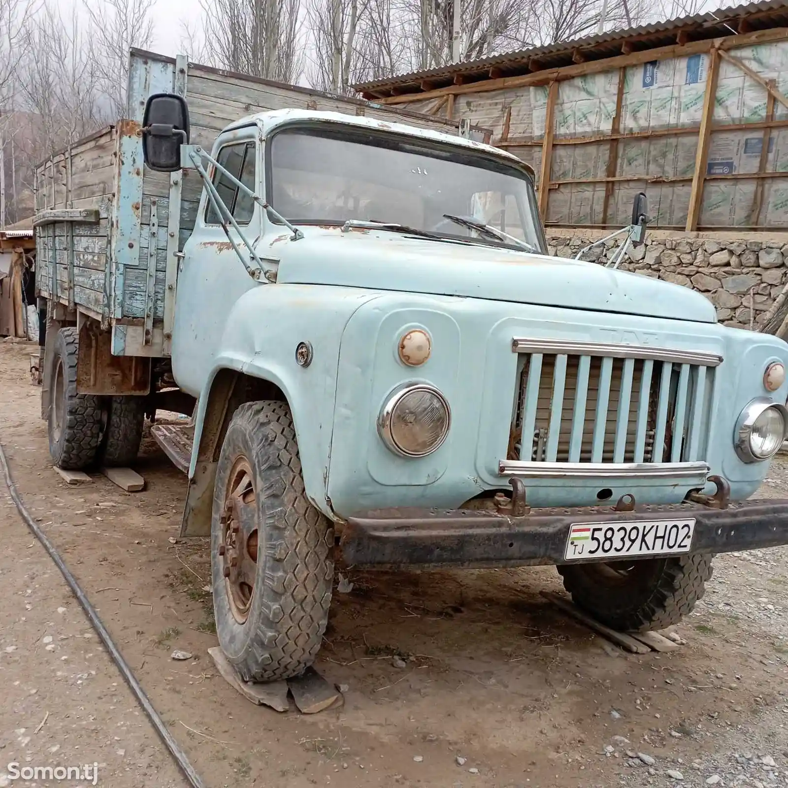 Бортовой грузовик газ 52, 1984-1