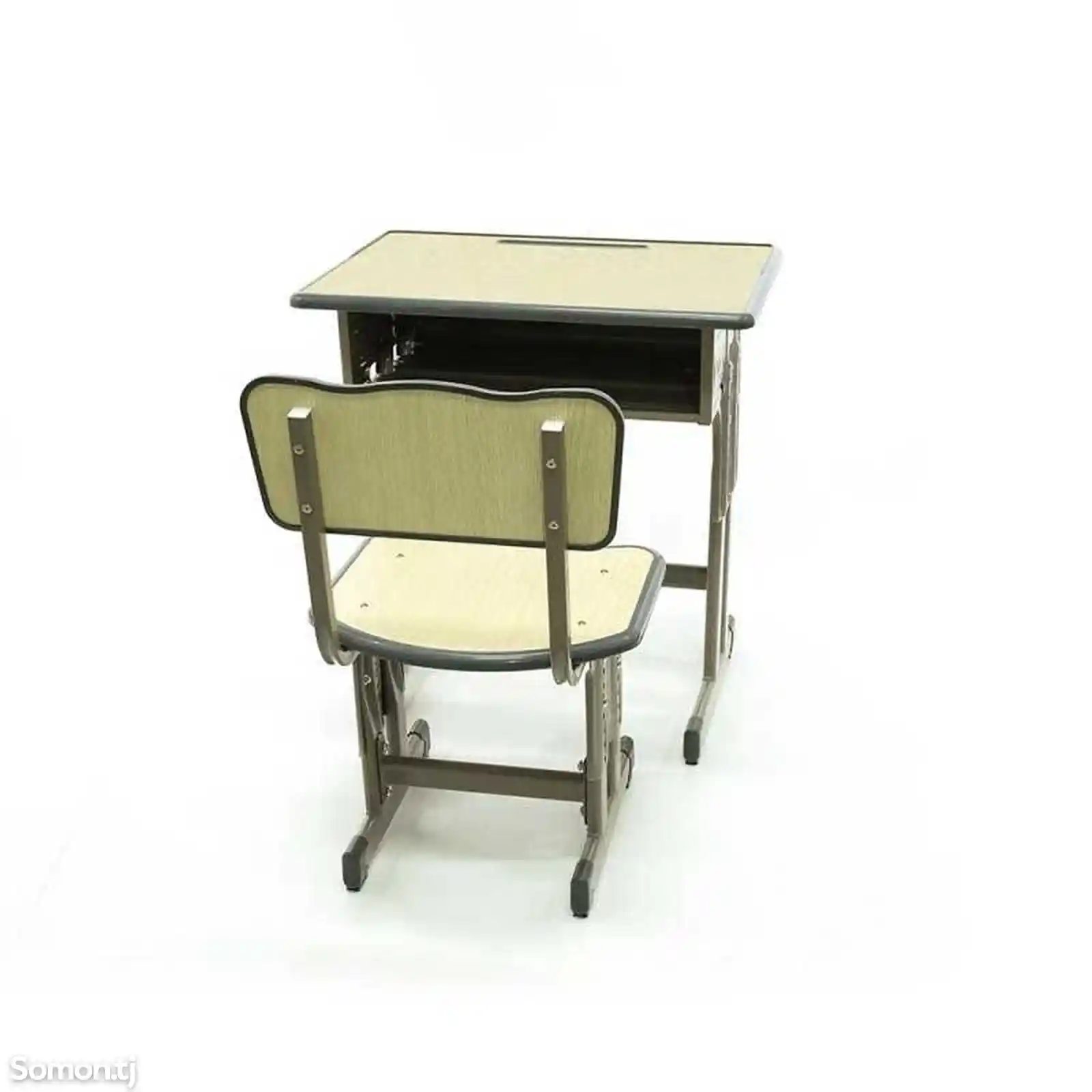 Домашний детский учебный стол и стул-3