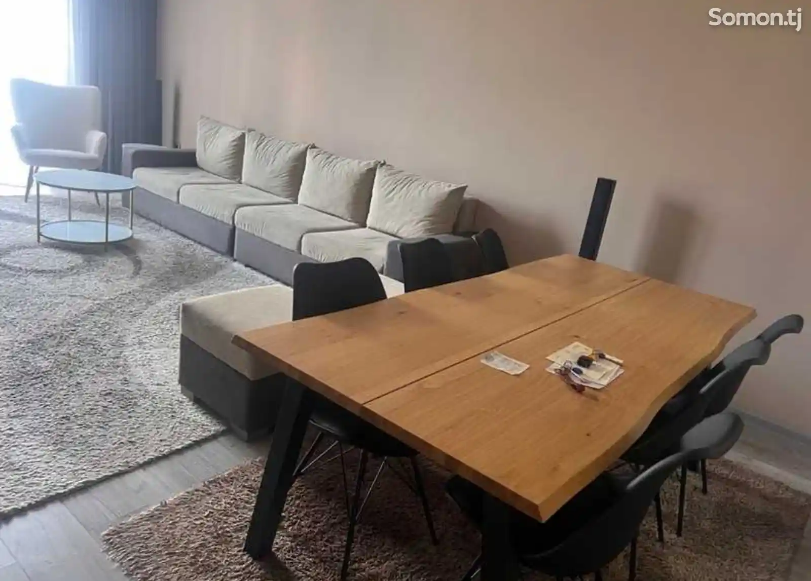 3-комн. квартира, 11 этаж, 110м², Сомони-1