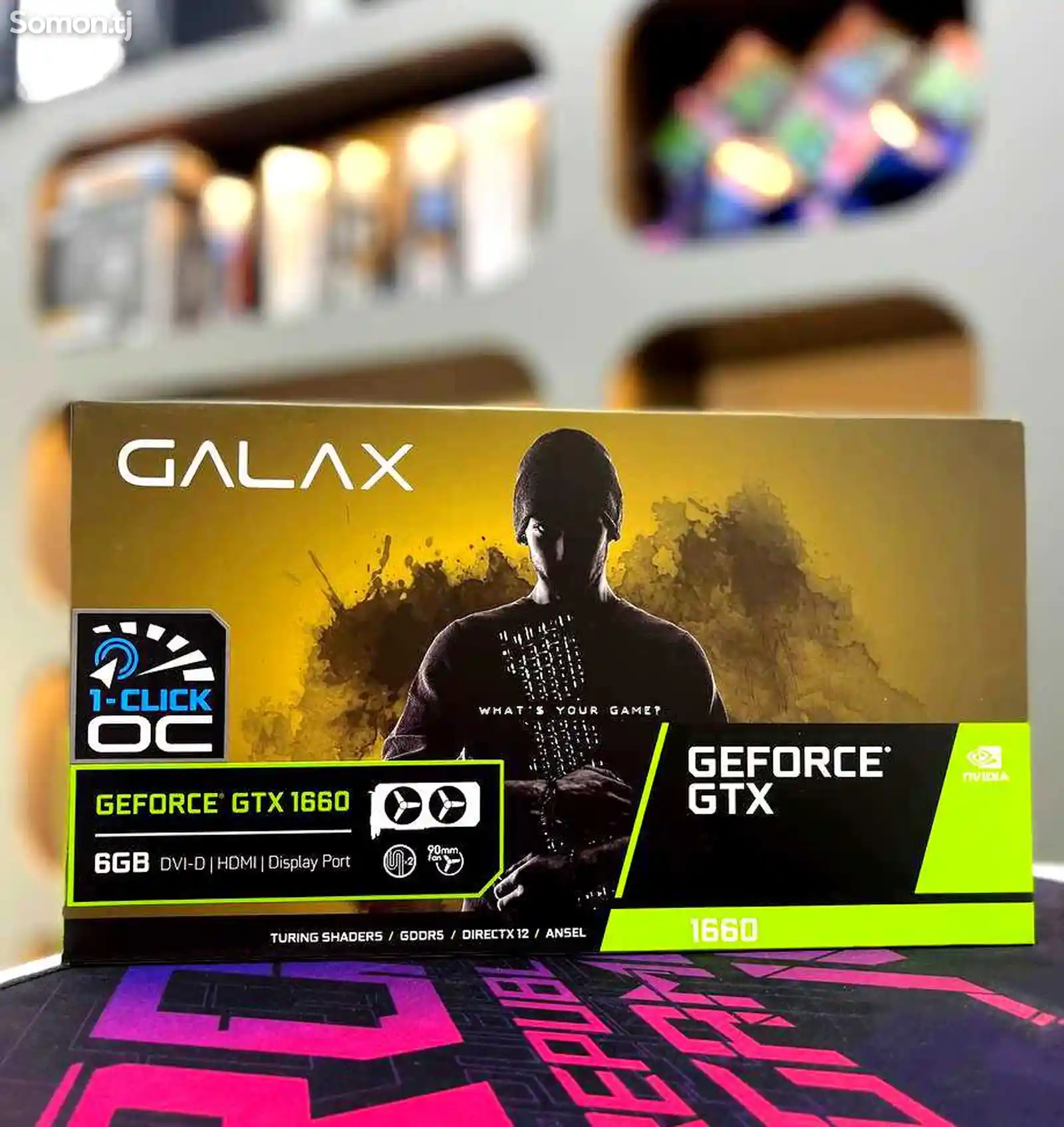 Видеокарта Galax GTX 1660 6GB GDDR6-2