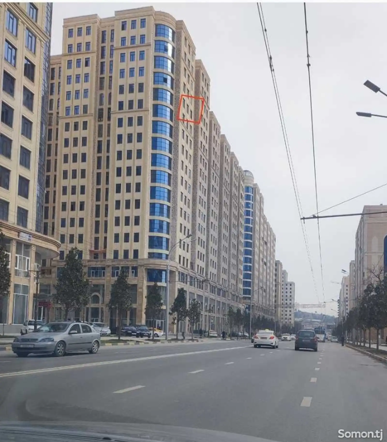 2-комн. квартира, 13 этаж, 78м², хилтон-1