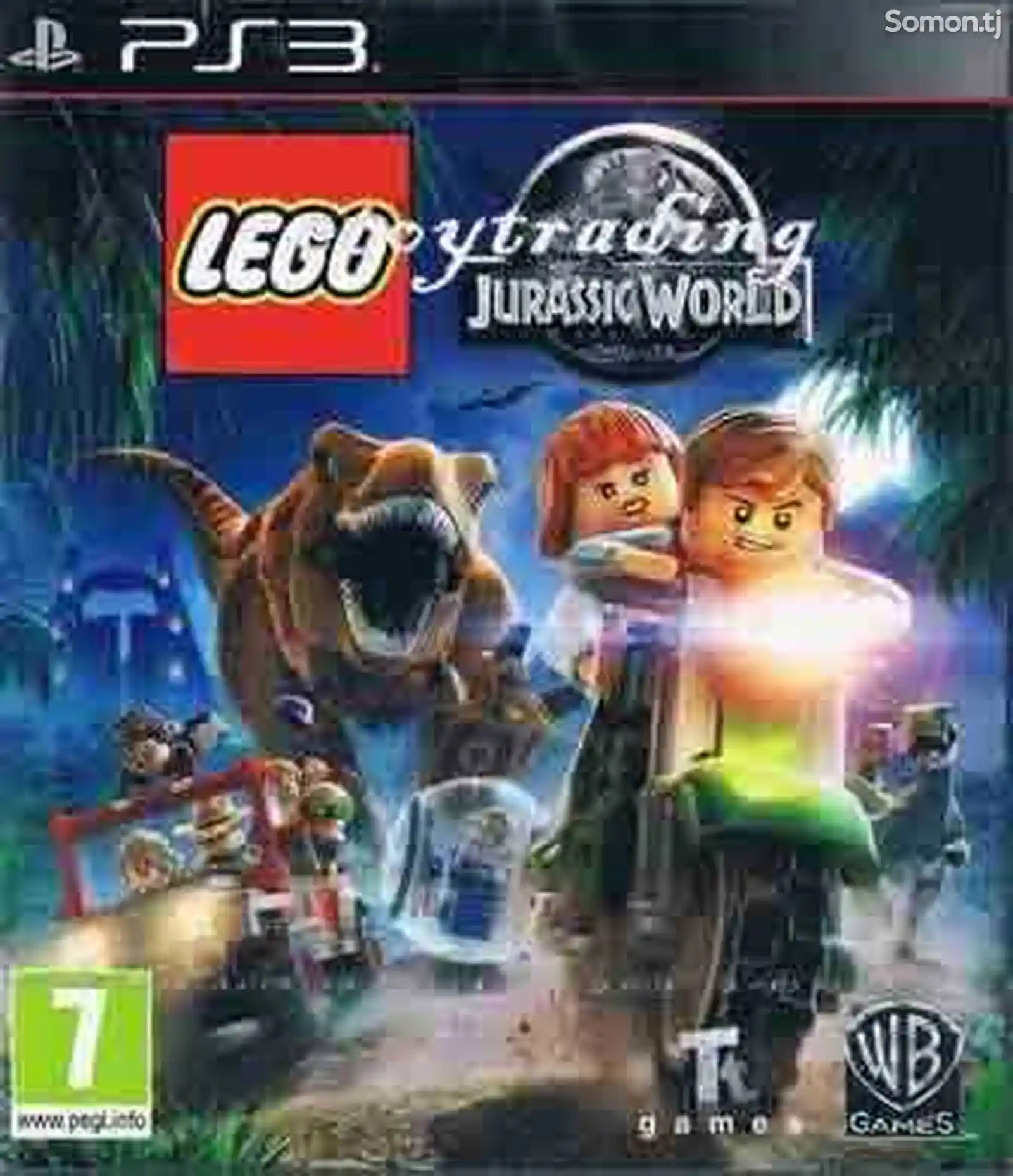 Игра Lego Jurassic World на всех моделей Play Station-3