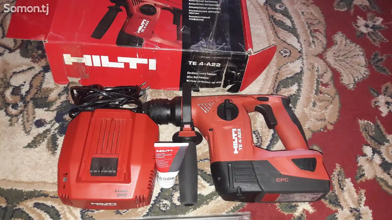 Аккумуляторный перфоратор Hilti TE 4-A22-2