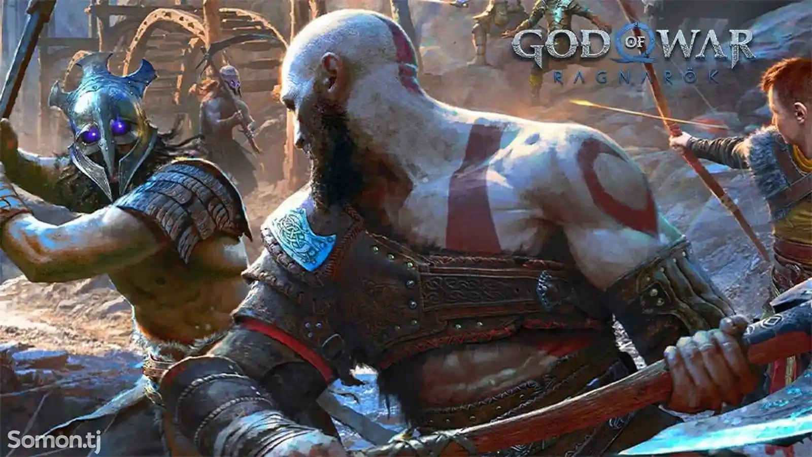 Диск God of war Ragnarok PS4 PS5-3