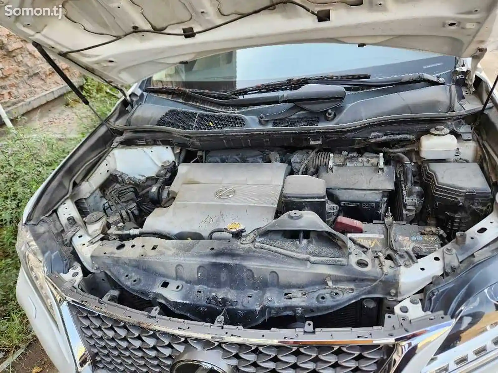 Верхняя защита двигателя от Lexus RX 2010-2015-1