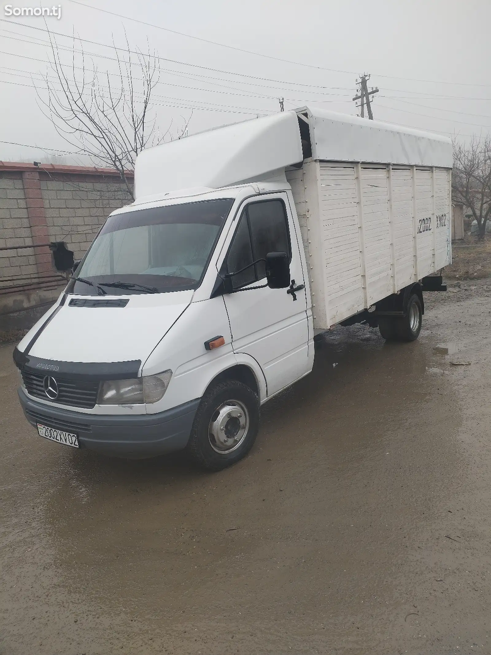 Бортовой автомобиль Mercedes-Benz Sprinter, 1998-1