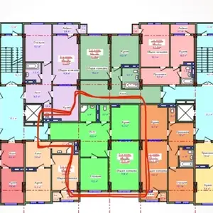 2-комн. квартира, 10 этаж, 79 м², 12мкр