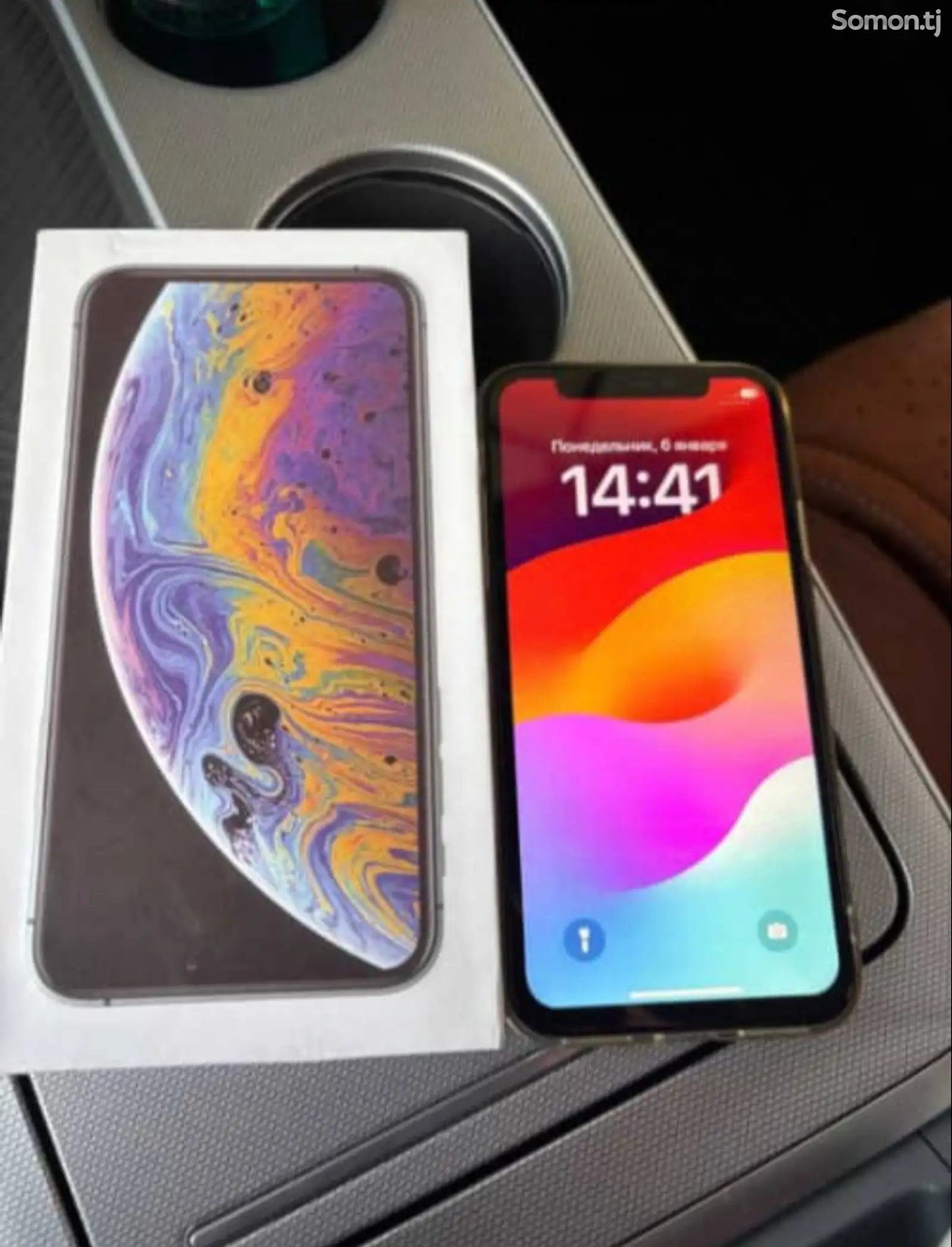 Apple iPhone Xs, 64 gb, Silver-1