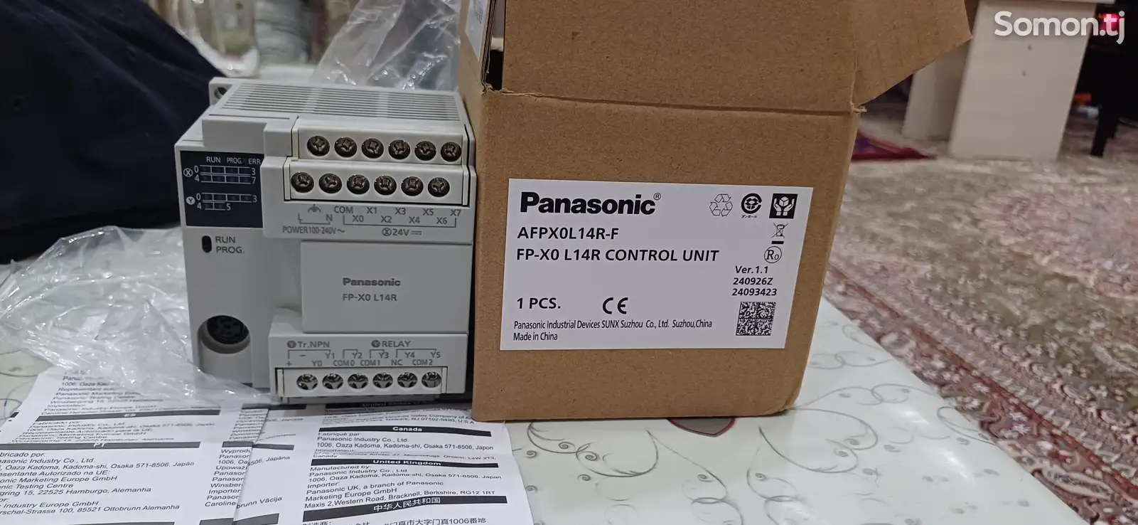 ПЛК Panasonic fpxo l14r-1