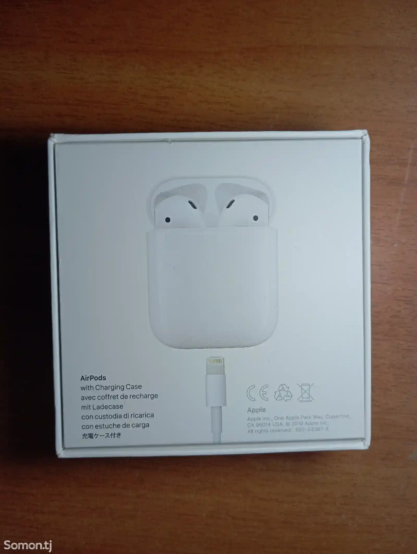 Беспроводные наушники Apple airpods 2-3