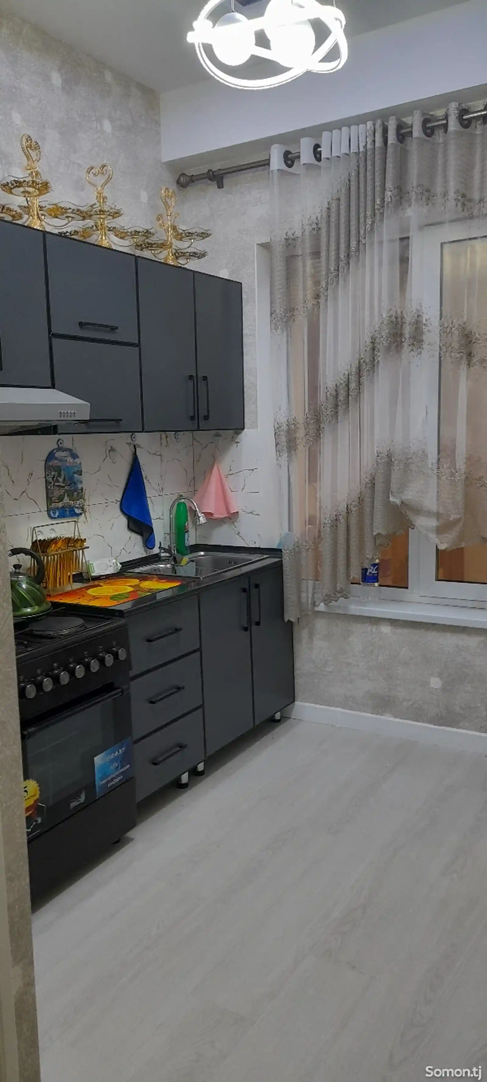 2-комн. квартира, 2 этаж, 61 м², Турсунзаде-1