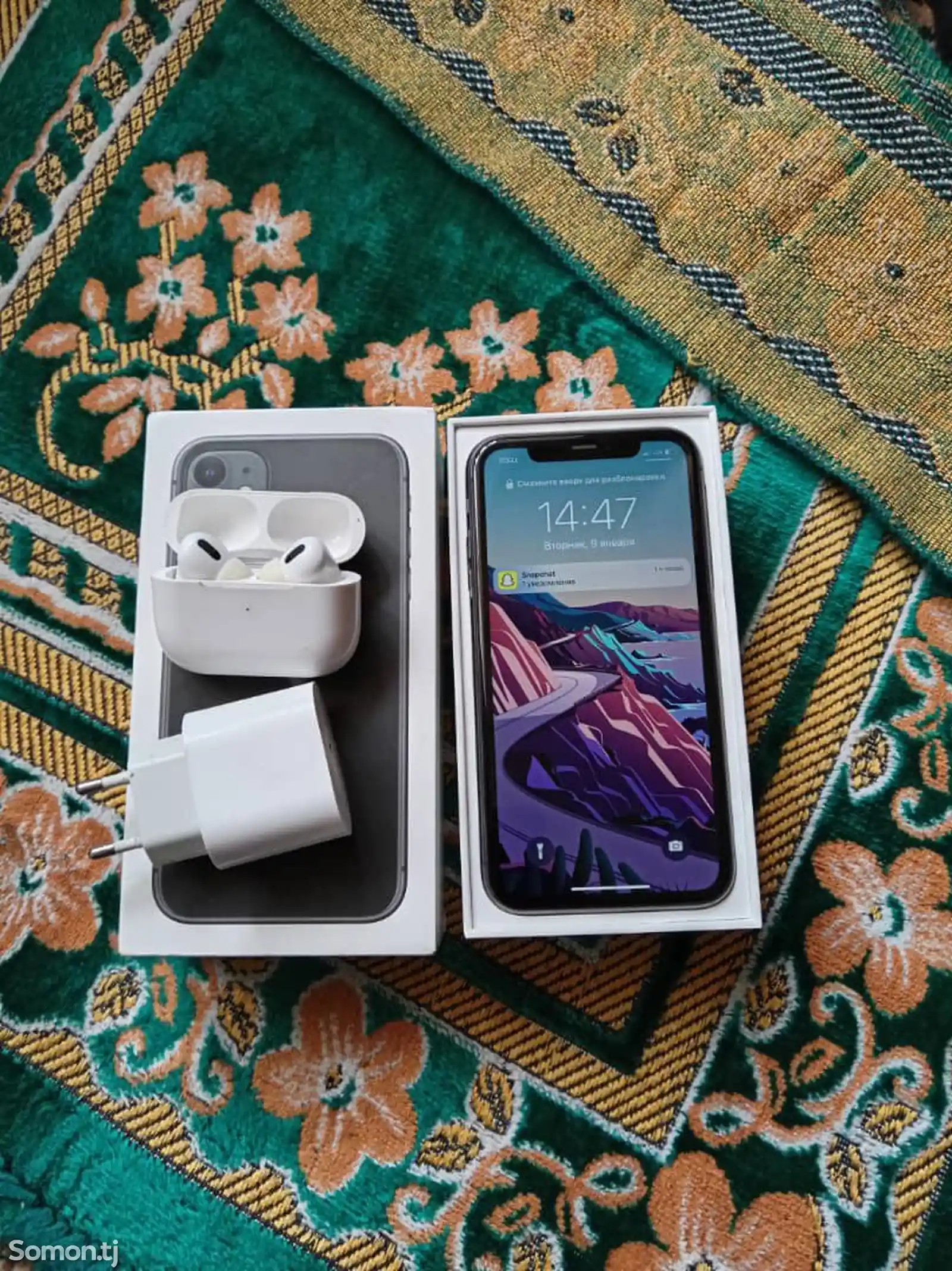 Apple iPhone 11, 128 gb, Purple-6